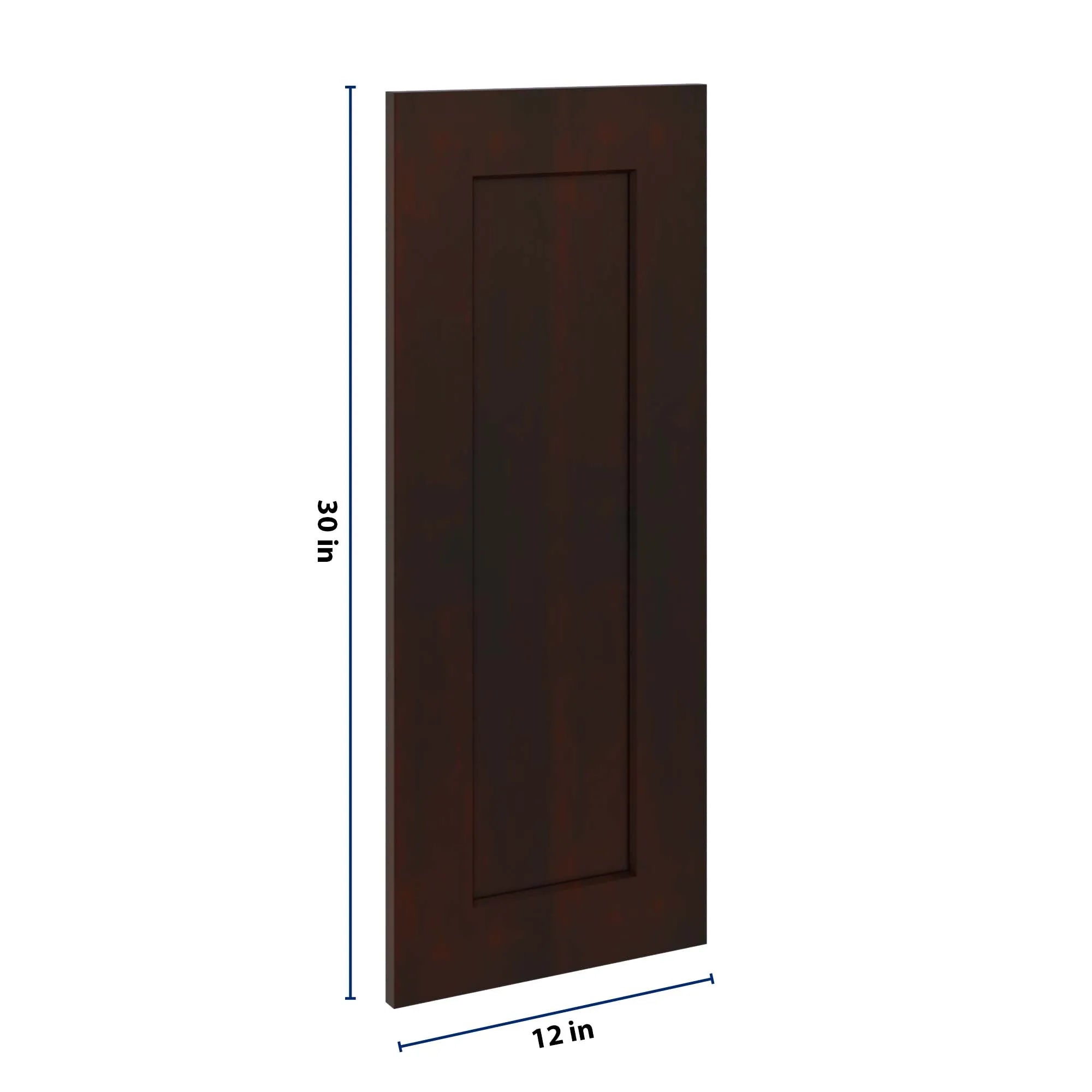 J&K Java Coffee S1 Dummy Insert Door Panel 12" W x 30" H