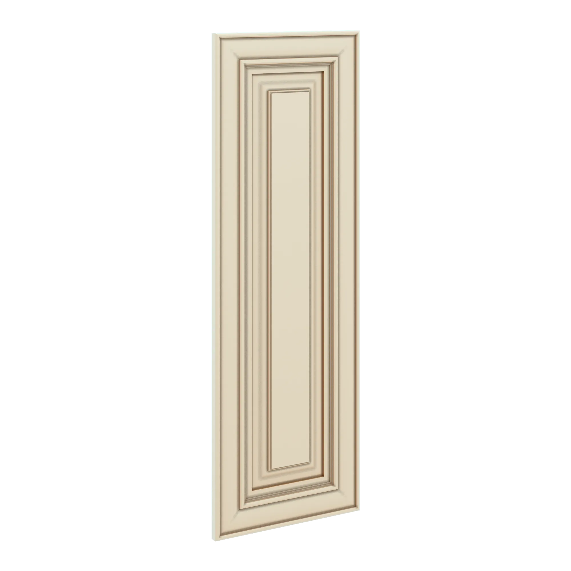 J&K Creme Glazed A7 Dummy Insert Door Panel 12" W x 36" H