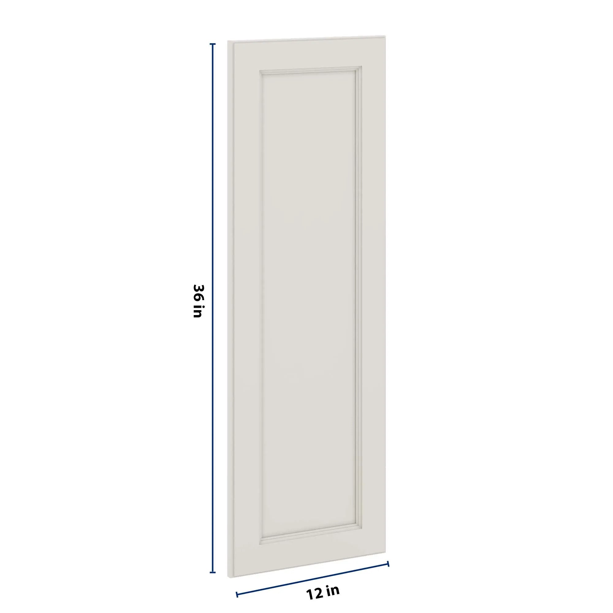 J&K Dove E1 Dummy Insert Door Panel 12" W x 36" H