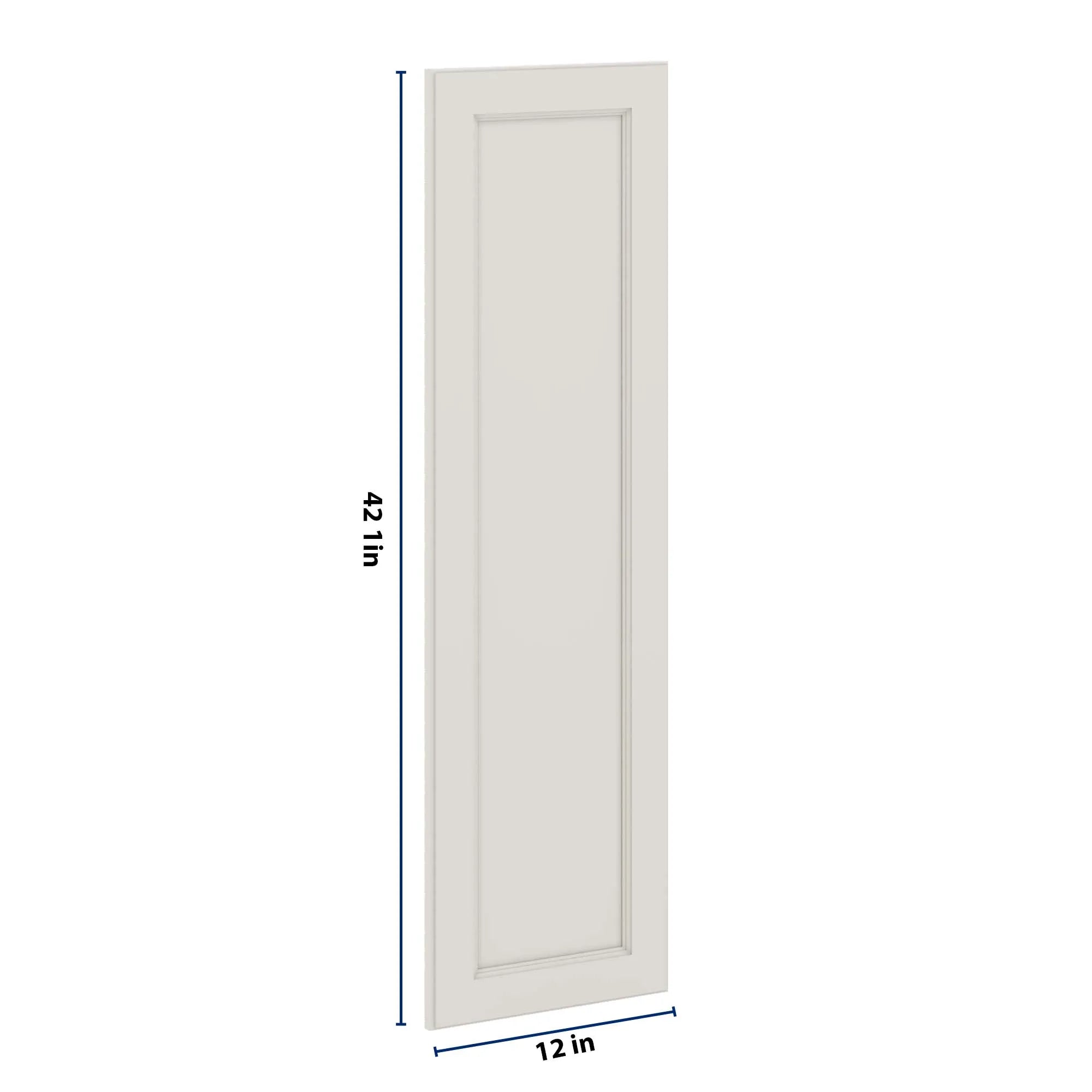 J&K Dove E1 Dummy Insert Door Panel 12" W x 42" H
