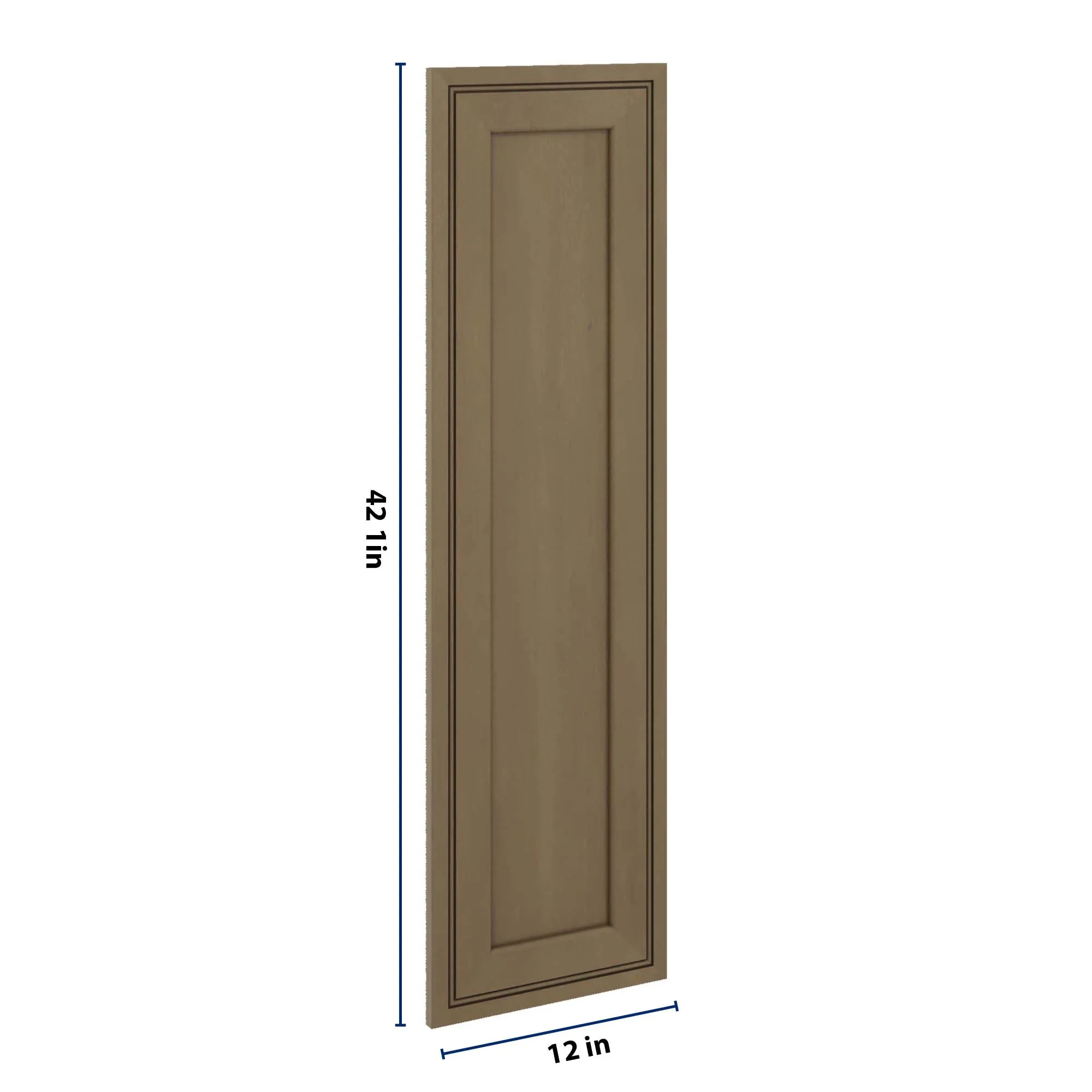 J&K Hazel H8 Dummy Insert Door Panel 12" W x 42" H