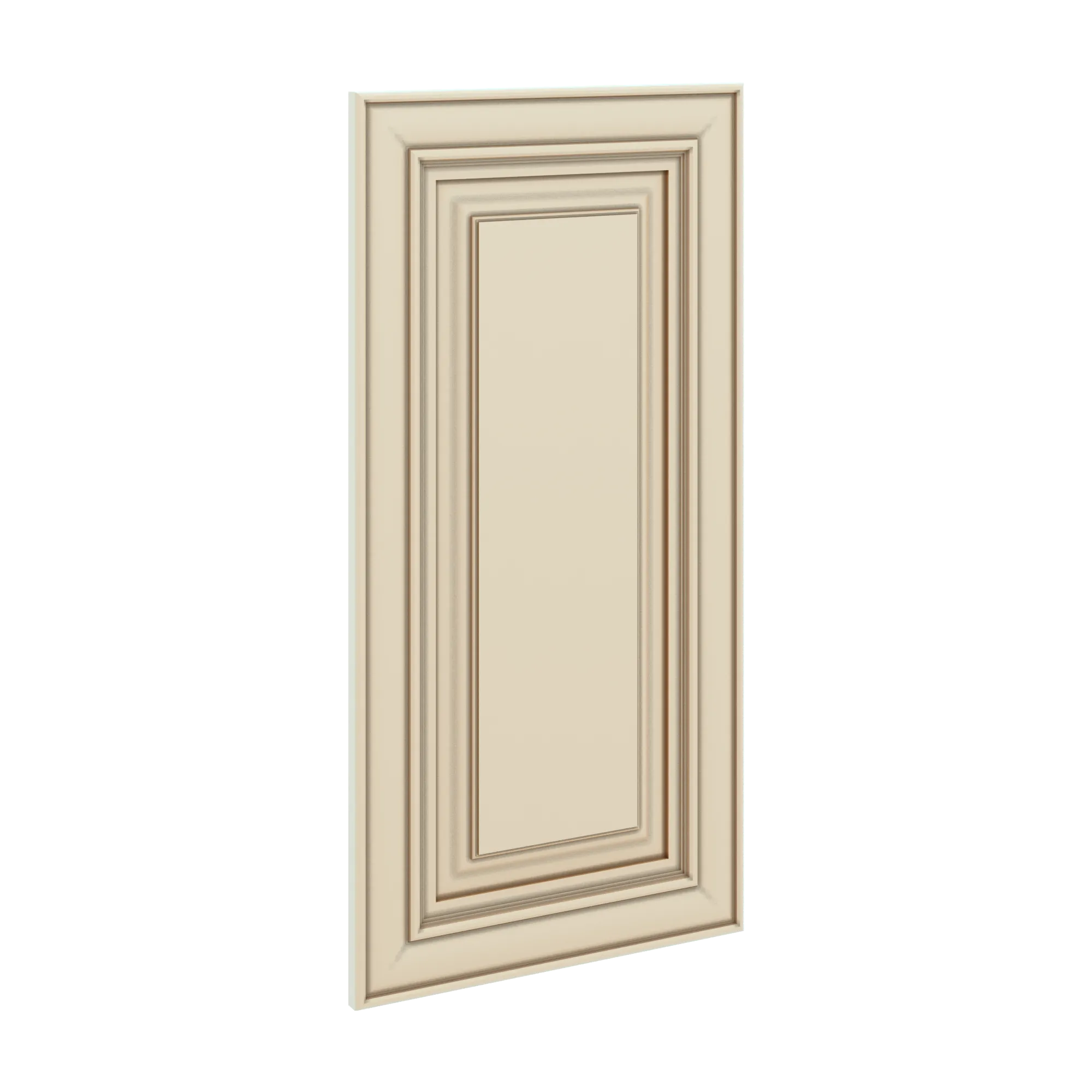 J&K Creme Glazed A7 Dummy Insert Door Panel 15" W x 30" H