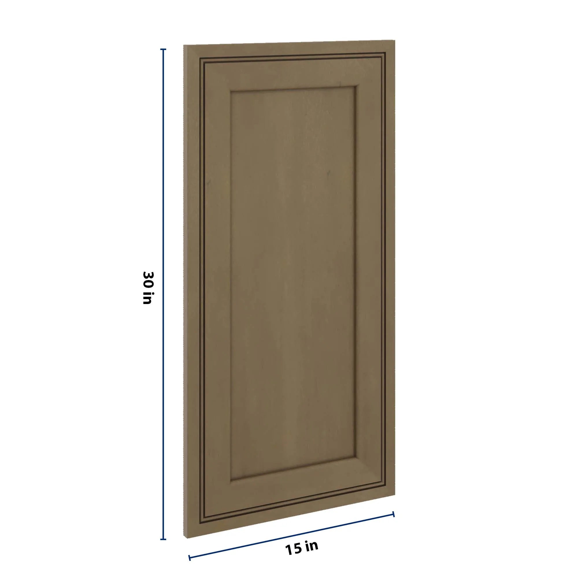 J&K Hazel H8 Dummy Insert Door Panel 15" W x 30" H