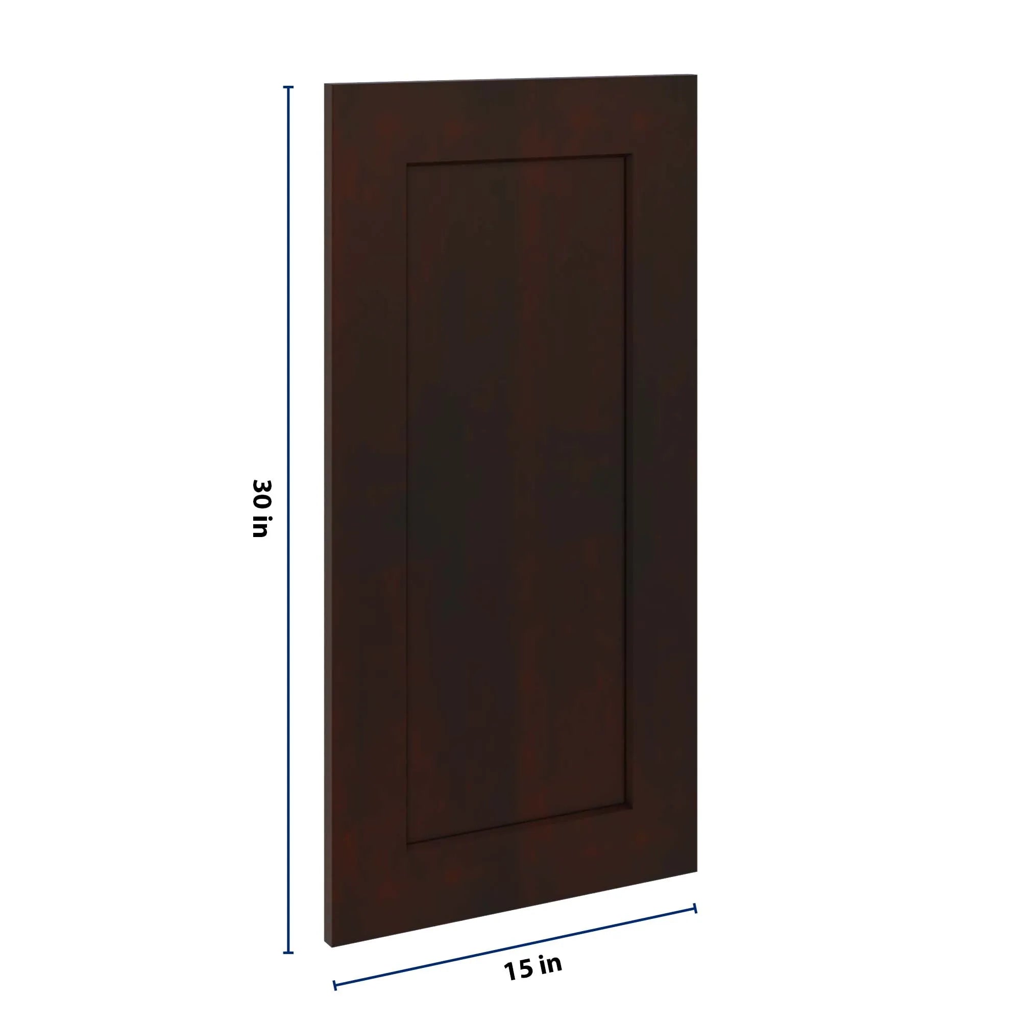 J&K Java Coffee S1 Dummy Insert Door Panel 15" W x 30" H