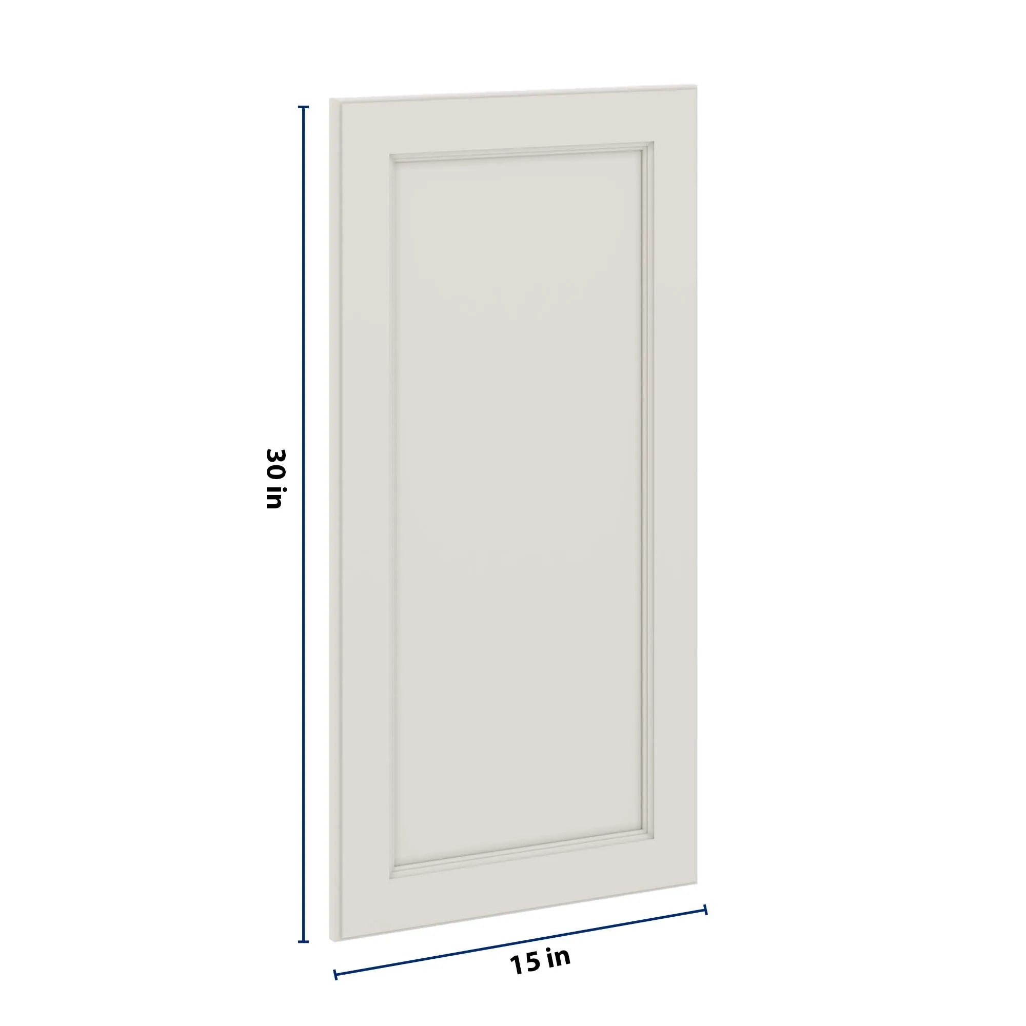 J&K Dove E1 Dummy Insert Door Panel 15" W x 30" H