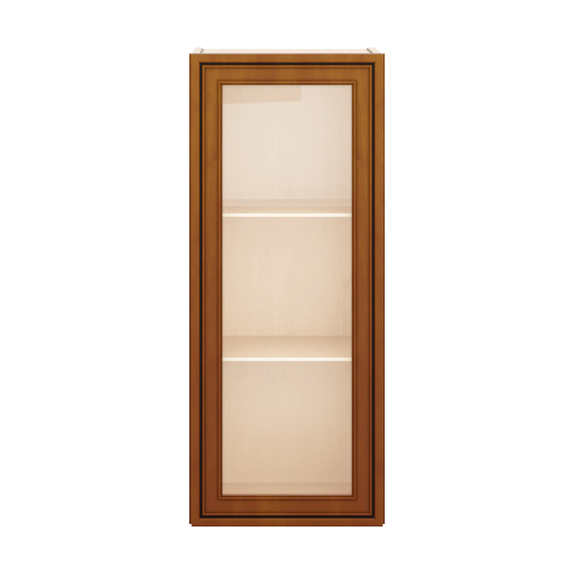 j k mocha glazed k10 wall glass cabinet 15 w x 36 h no glass insert
