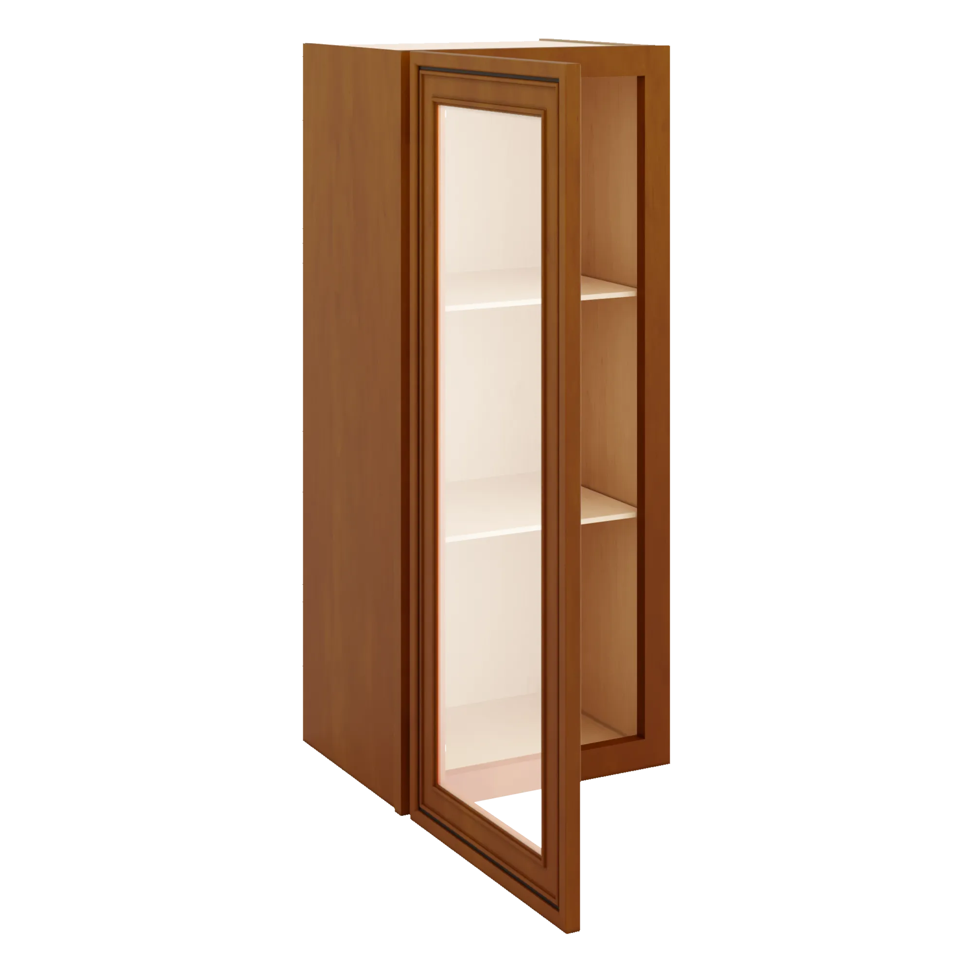 j k mocha glazed k10 wall glass cabinet 15 w x 36 h no glass insert