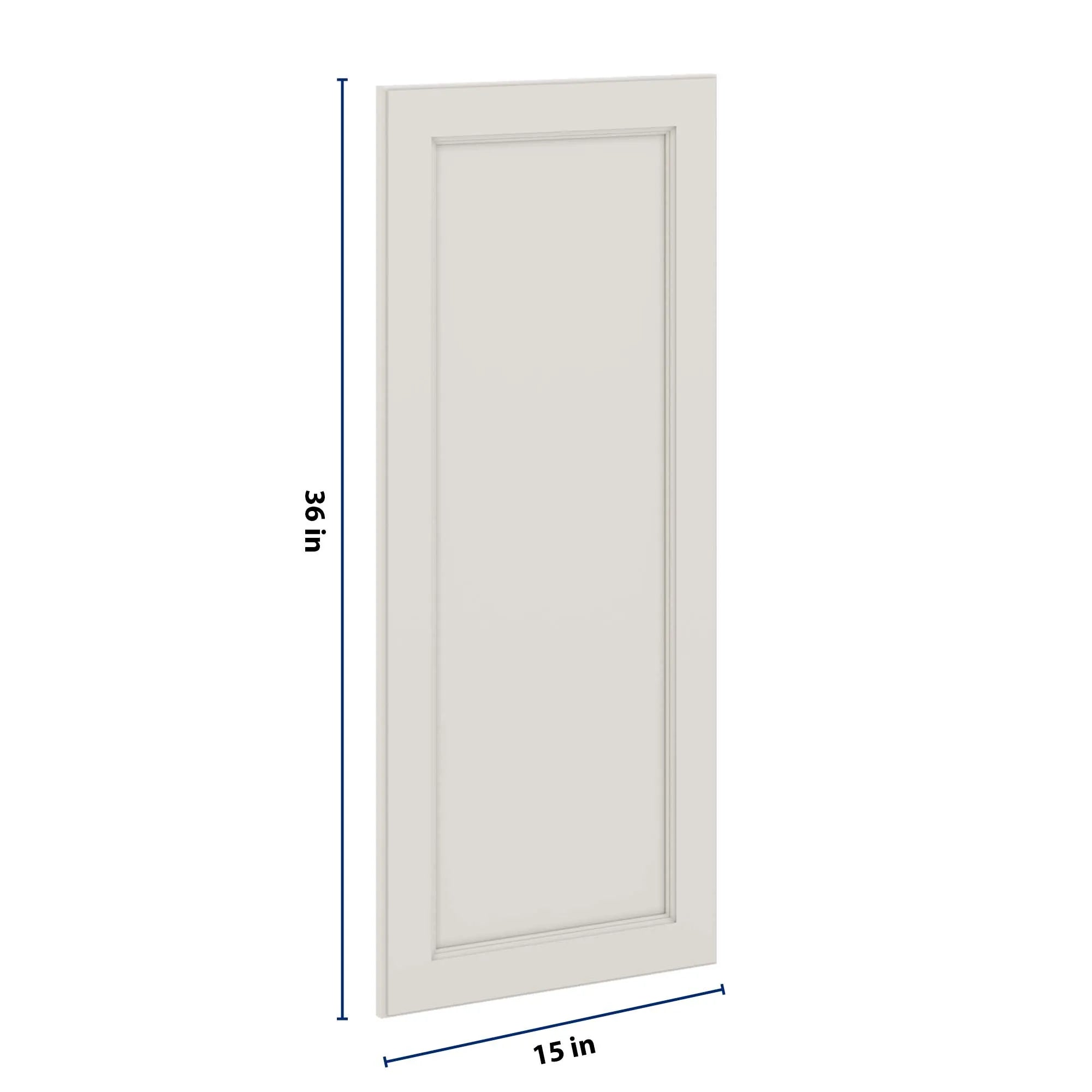 J&K Dove E1 Dummy Insert Door Panel 15" W x 36" H