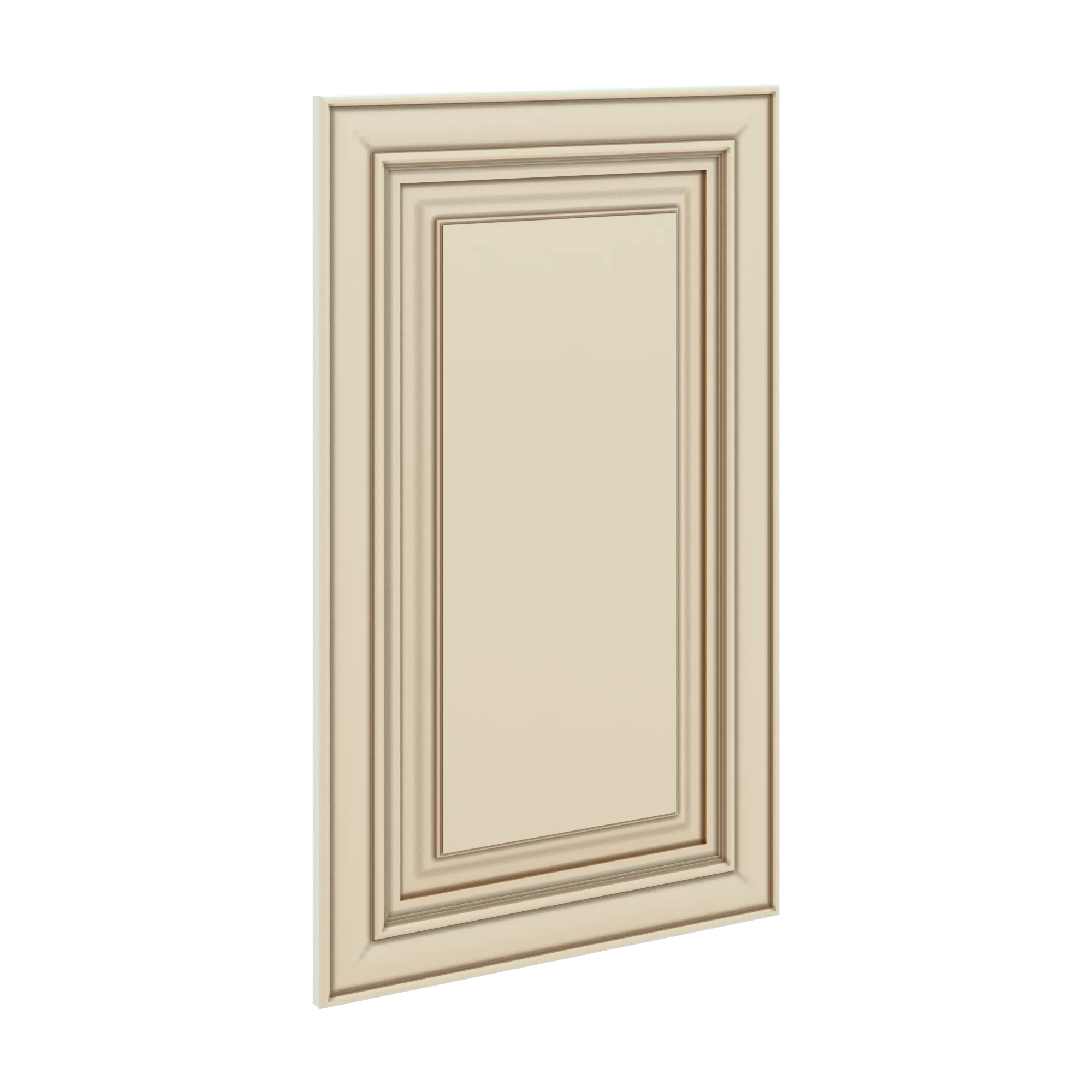 J&K Creme Glazed A7 Dummy Insert Door Panel 18" W x 30" H