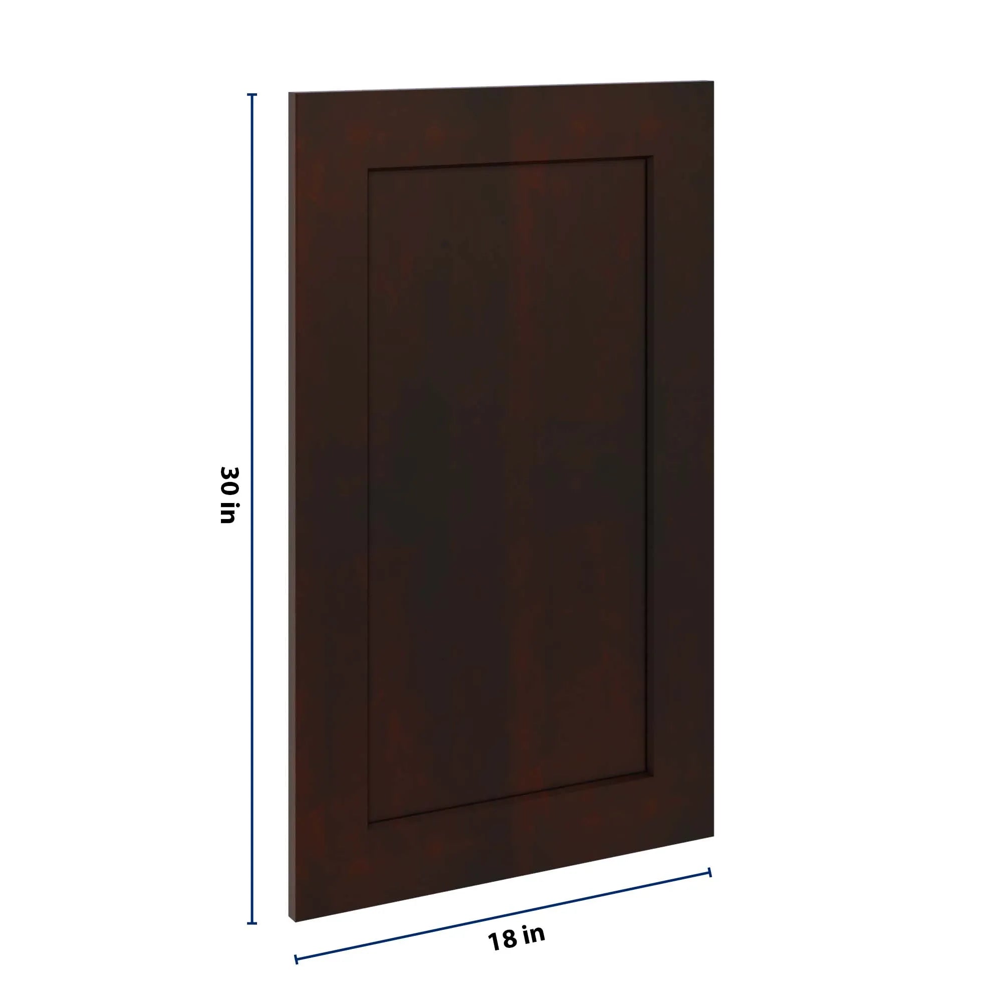 J&K Java Coffee S1 Dummy Insert Door Panel 18" W x 30" H