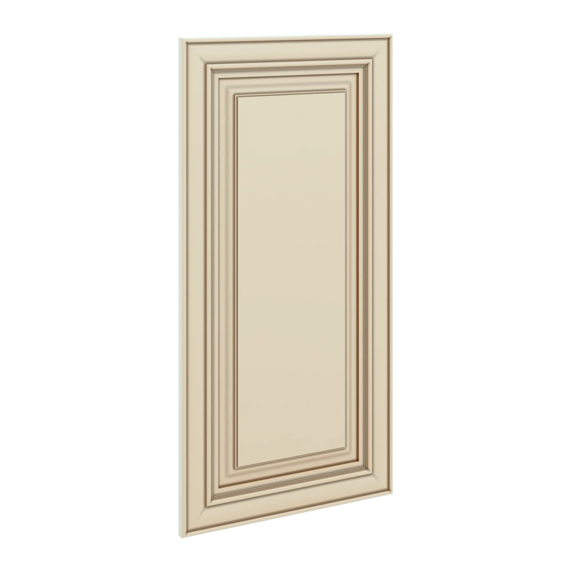 J&K Creme Glazed A7 Dummy Insert Door Panel 18" W x 36" H
