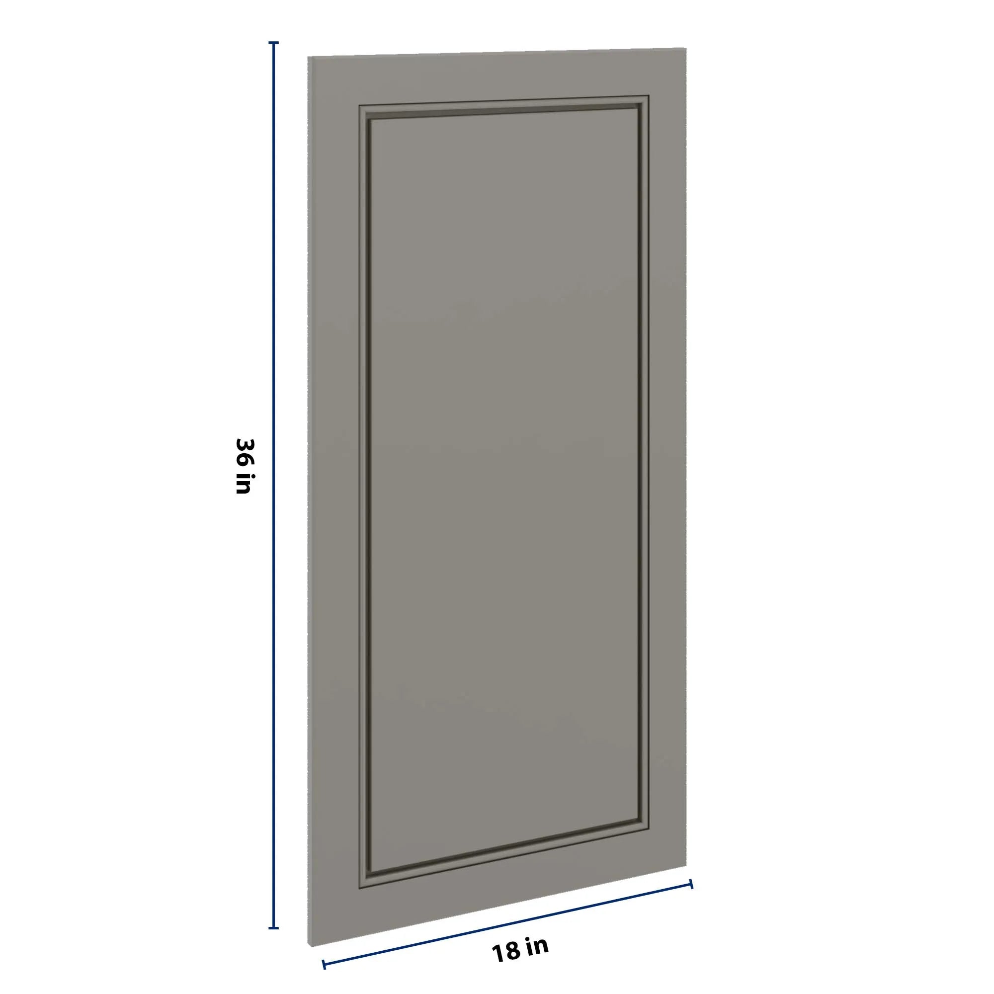 J&K Greige K3 Dummy Insert Door Panel 18" W x 36" H