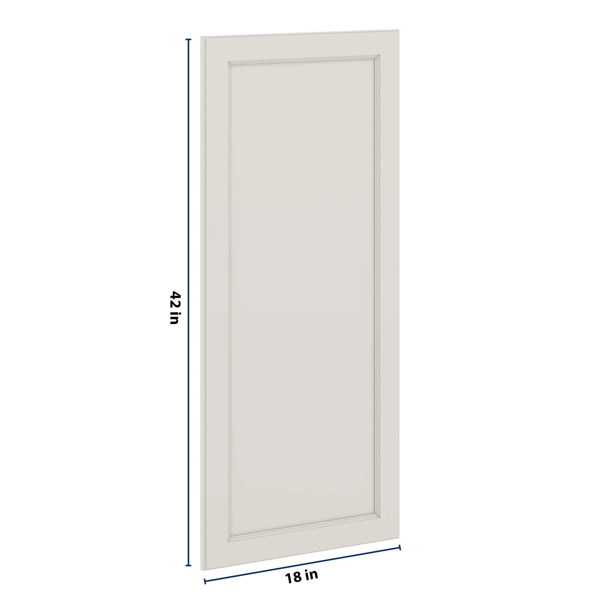 J&K Dove E1 Dummy Insert Door Panel 18" W x 42" H