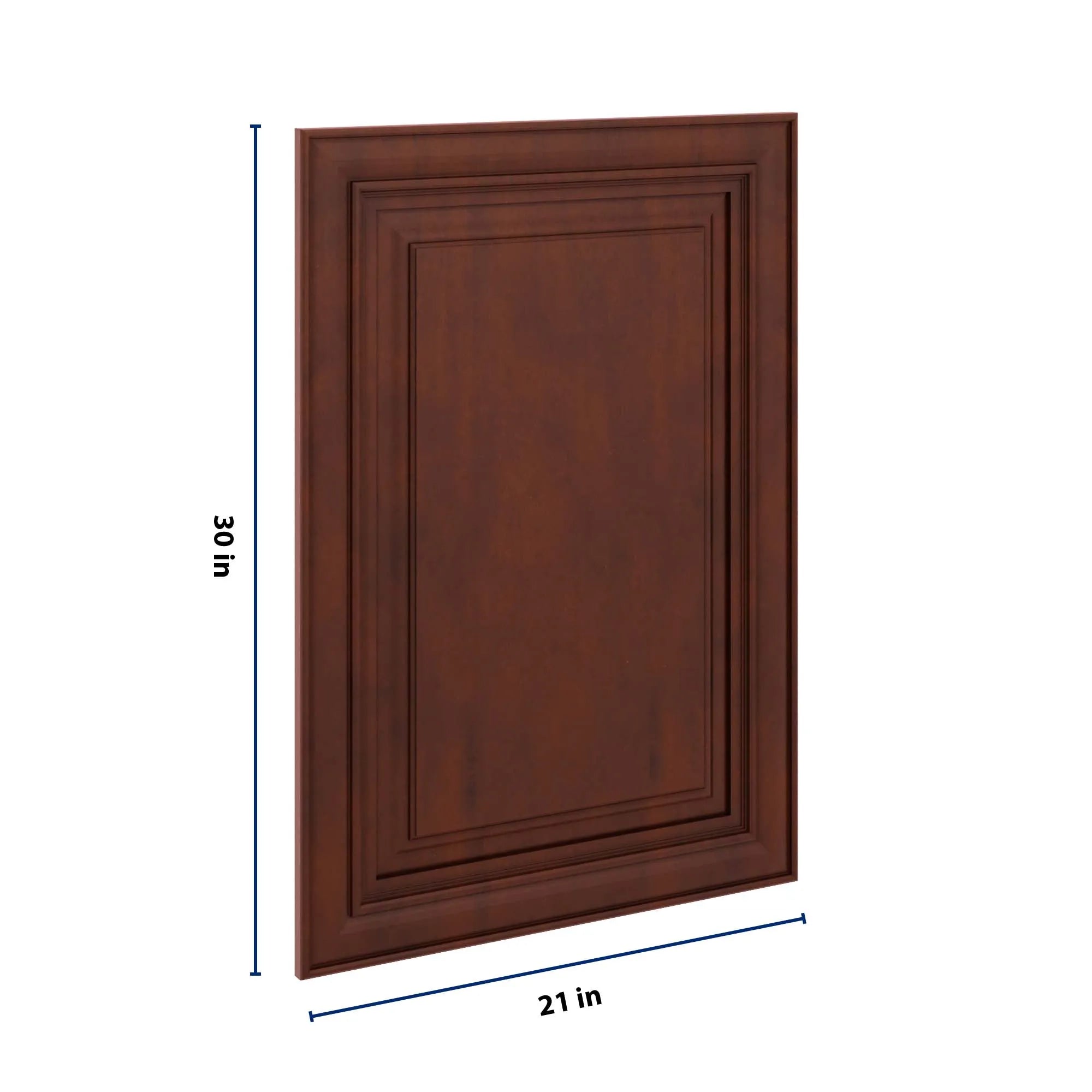 J&K Mahogany J5 Dummy Insert Door Panel 21" W x 30" H