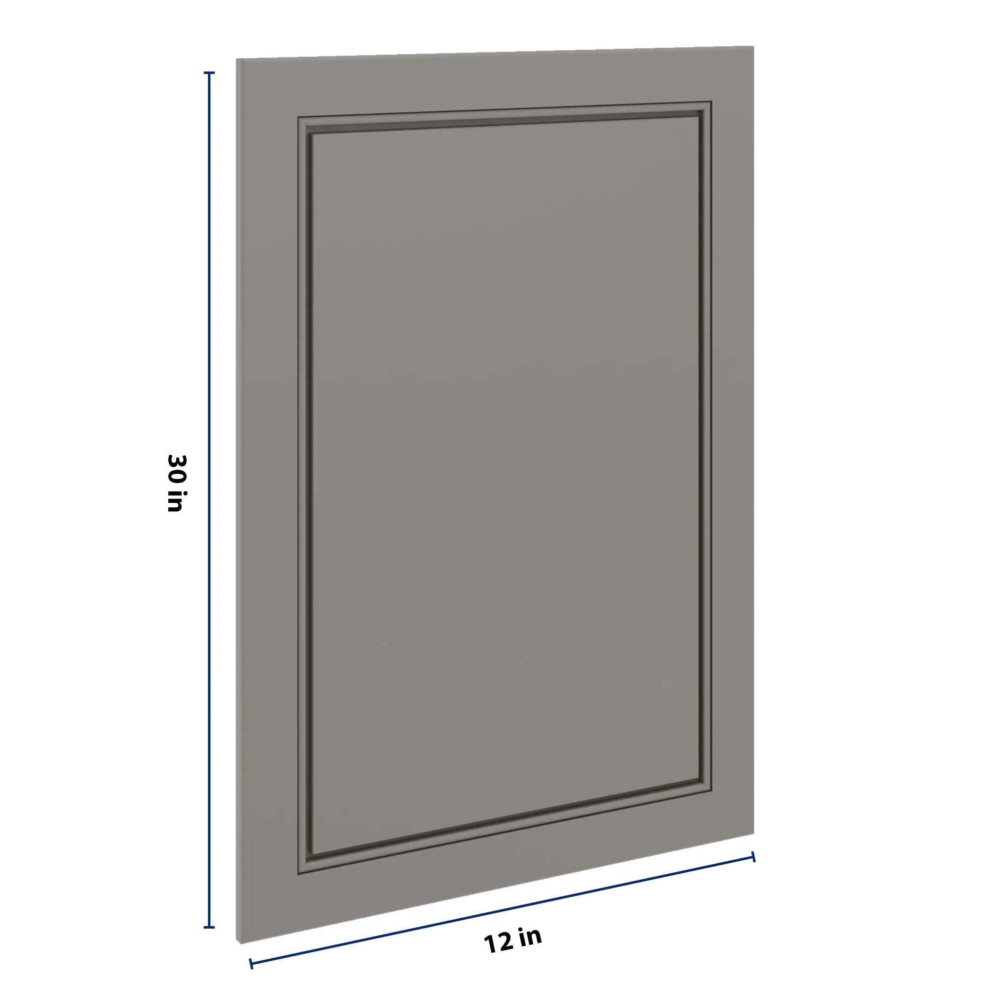 J&K Greige K3 Dummy Insert Door Panel 21" W x 30" H