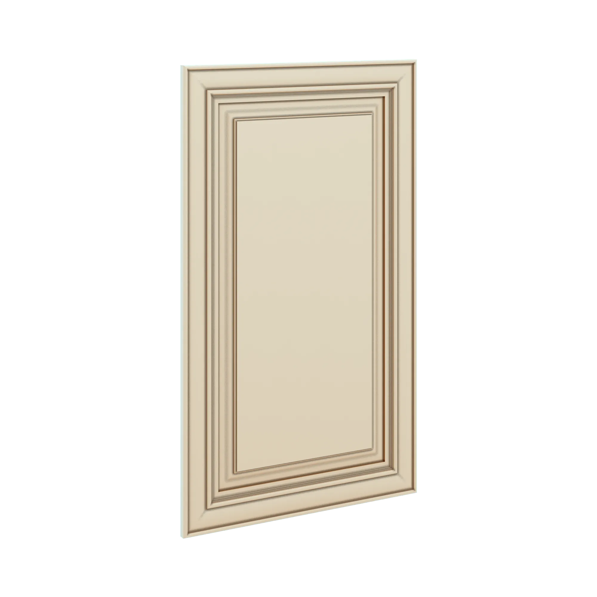 J&K Creme Glazed A7 Dummy Insert Door Panel 21" W x 36" H