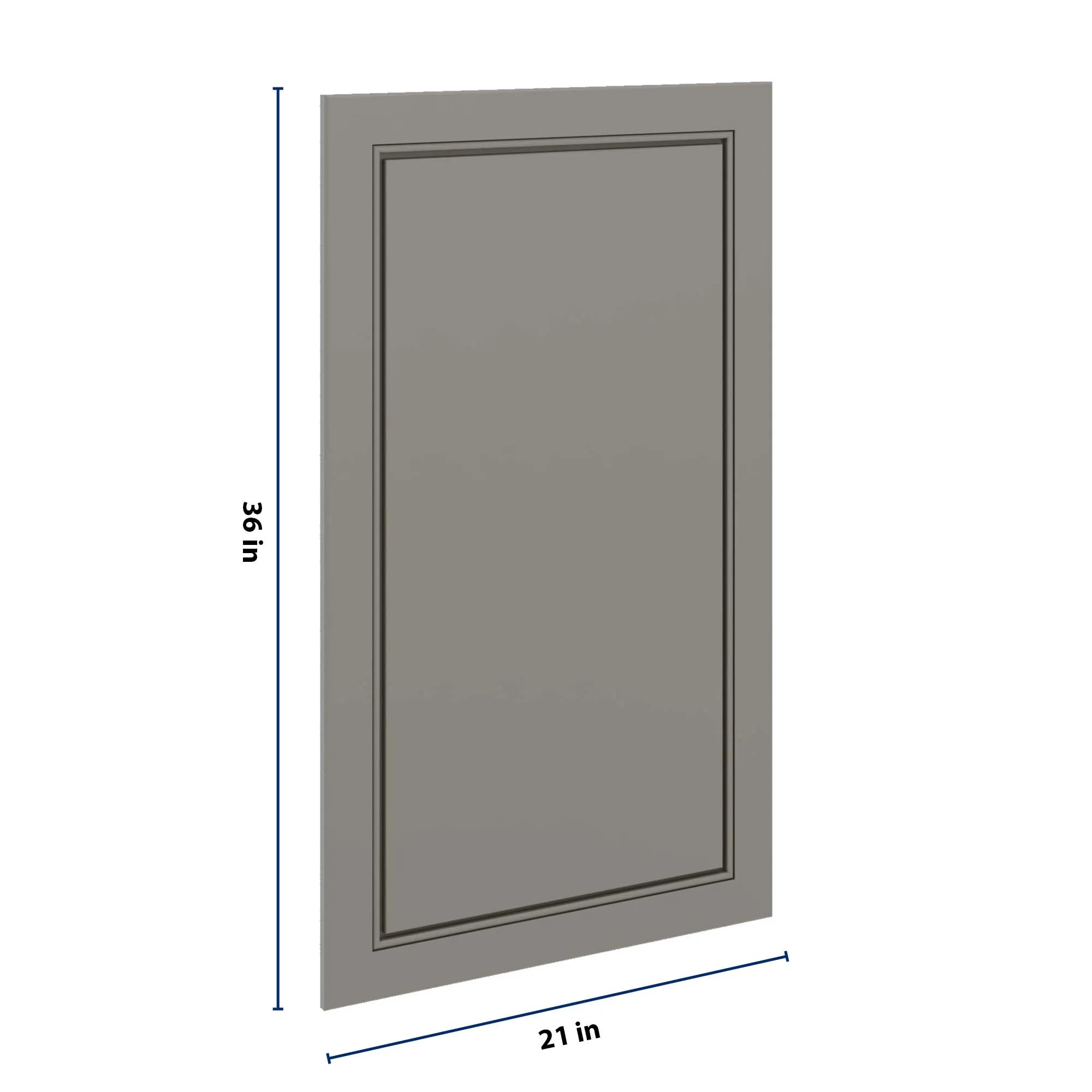 J&K Greige K3 Dummy Insert Door Panel 21" W x 36" H
