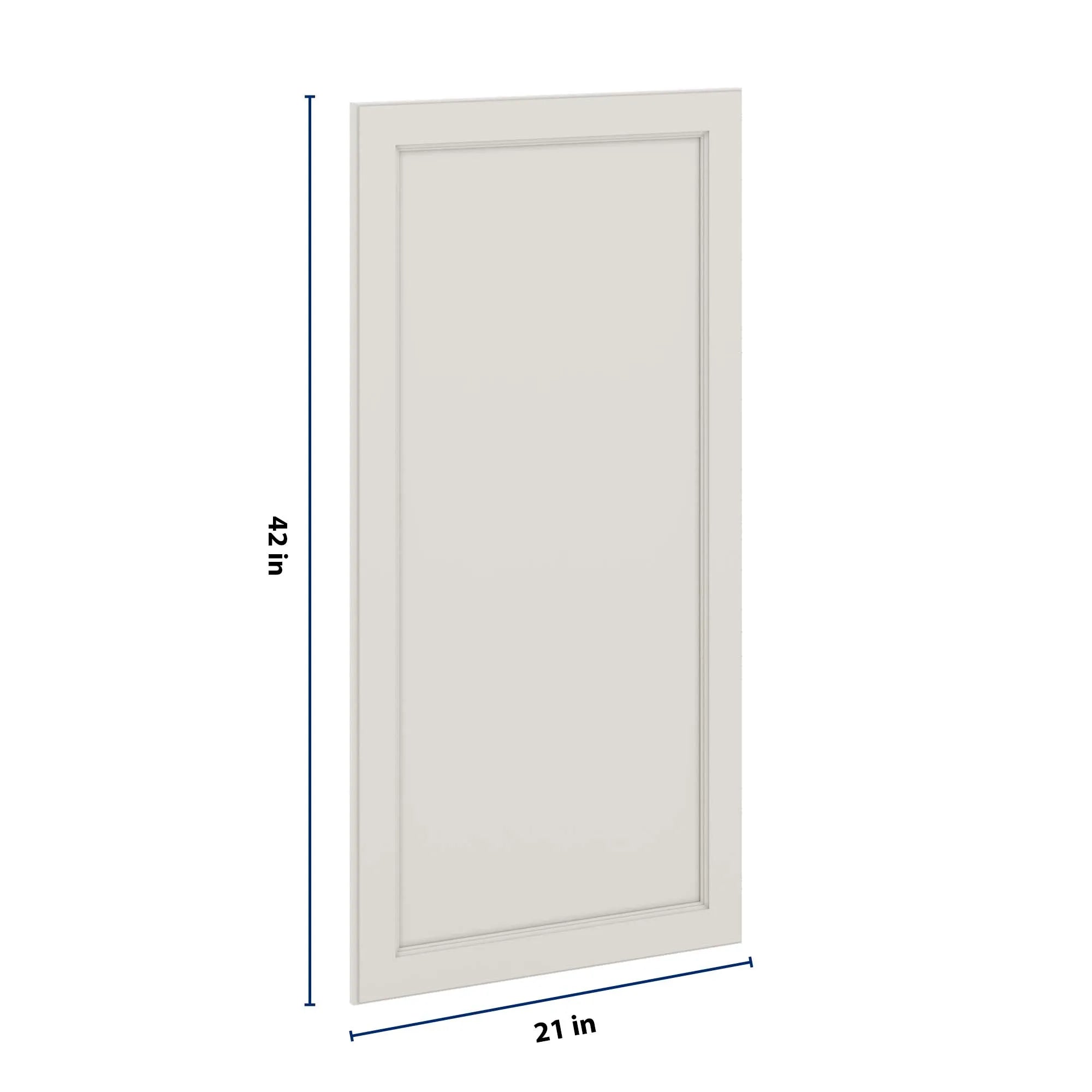 J&K Dove E1 Dummy Insert Door Panel 21" W x 42" H