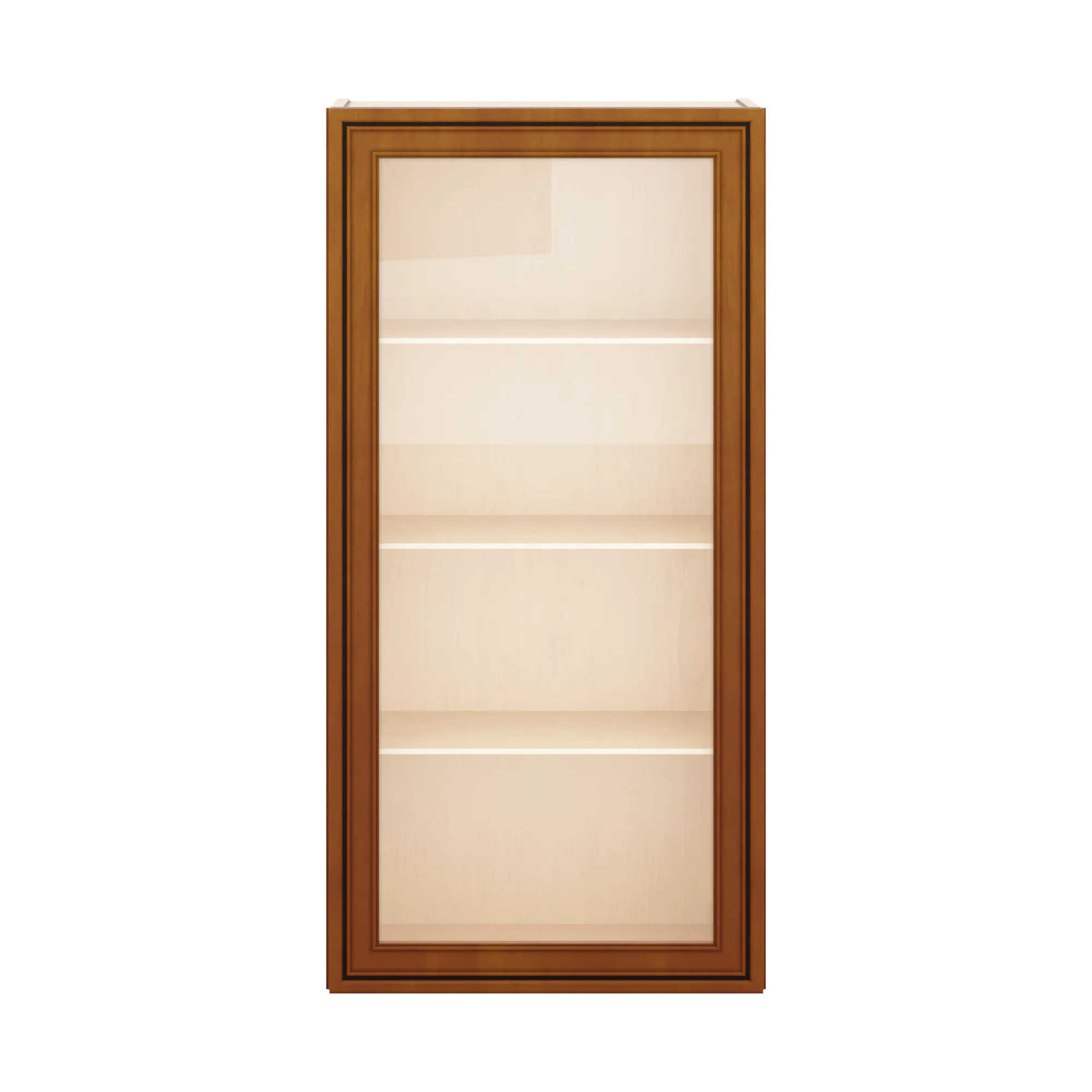 j k mocha glazed k10 wall glass cabinet 21 w x 42 h no glass insert