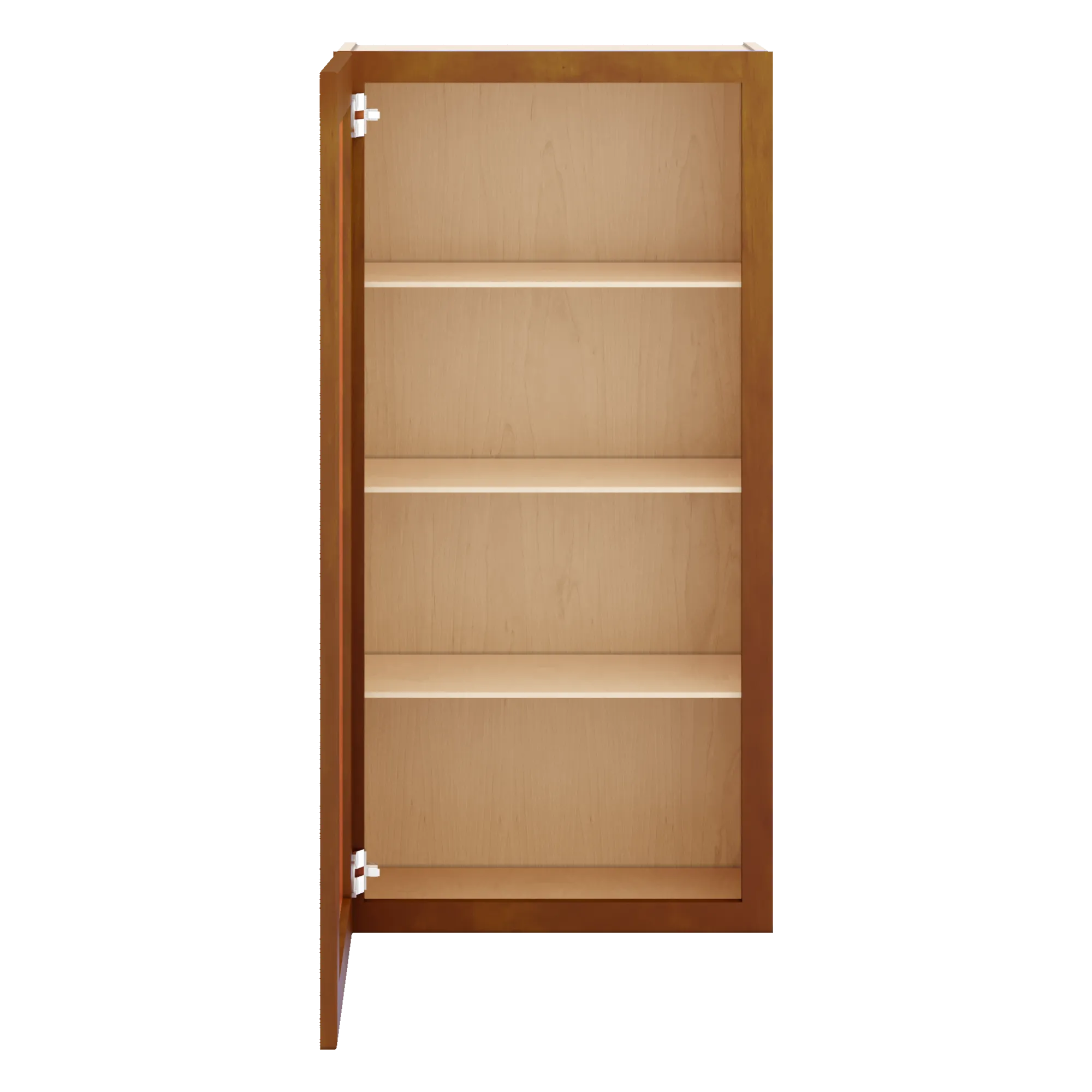 j k mocha glazed k10 wall glass cabinet 21 w x 42 h no glass insert
