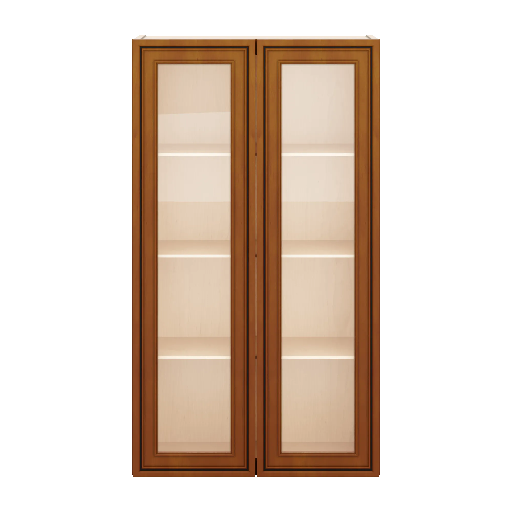 j k mocha glazed k10 wall glass cabinet 24 w x 42 h no glass insert