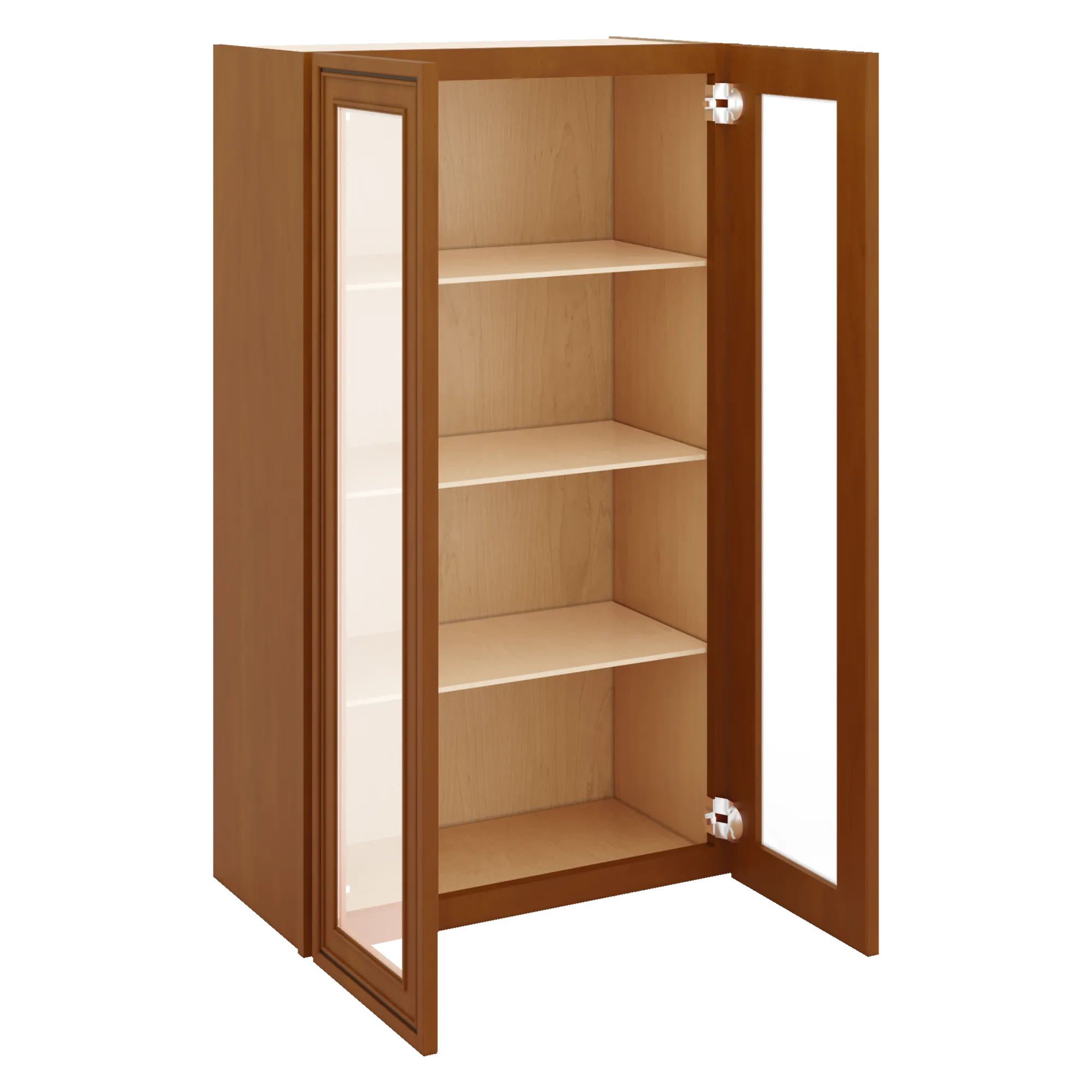 j k mocha glazed k10 wall glass cabinet 24 w x 42 h no glass insert