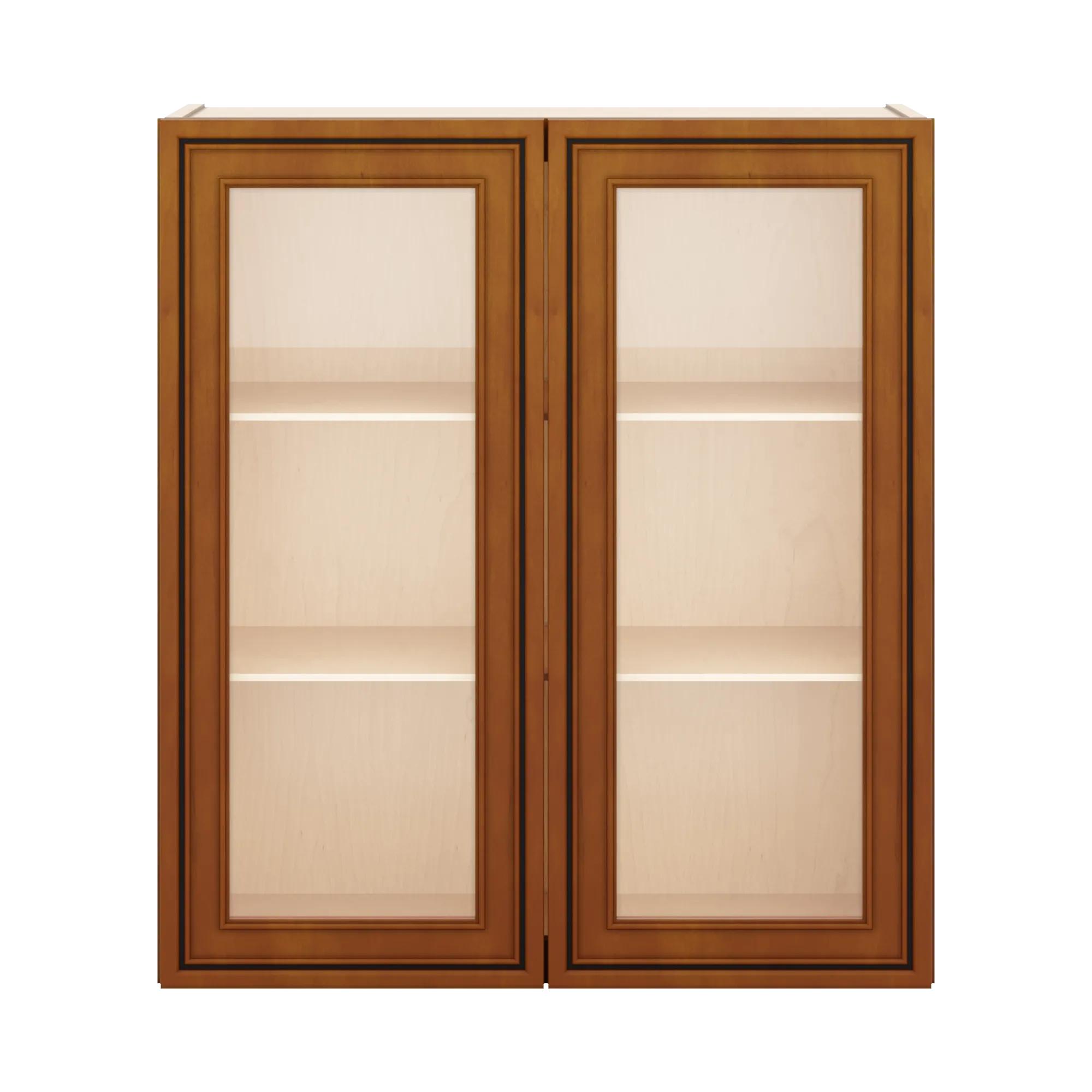 j k mocha glazed k10 wall glass cabinet 27 w x 30 h no glass insert