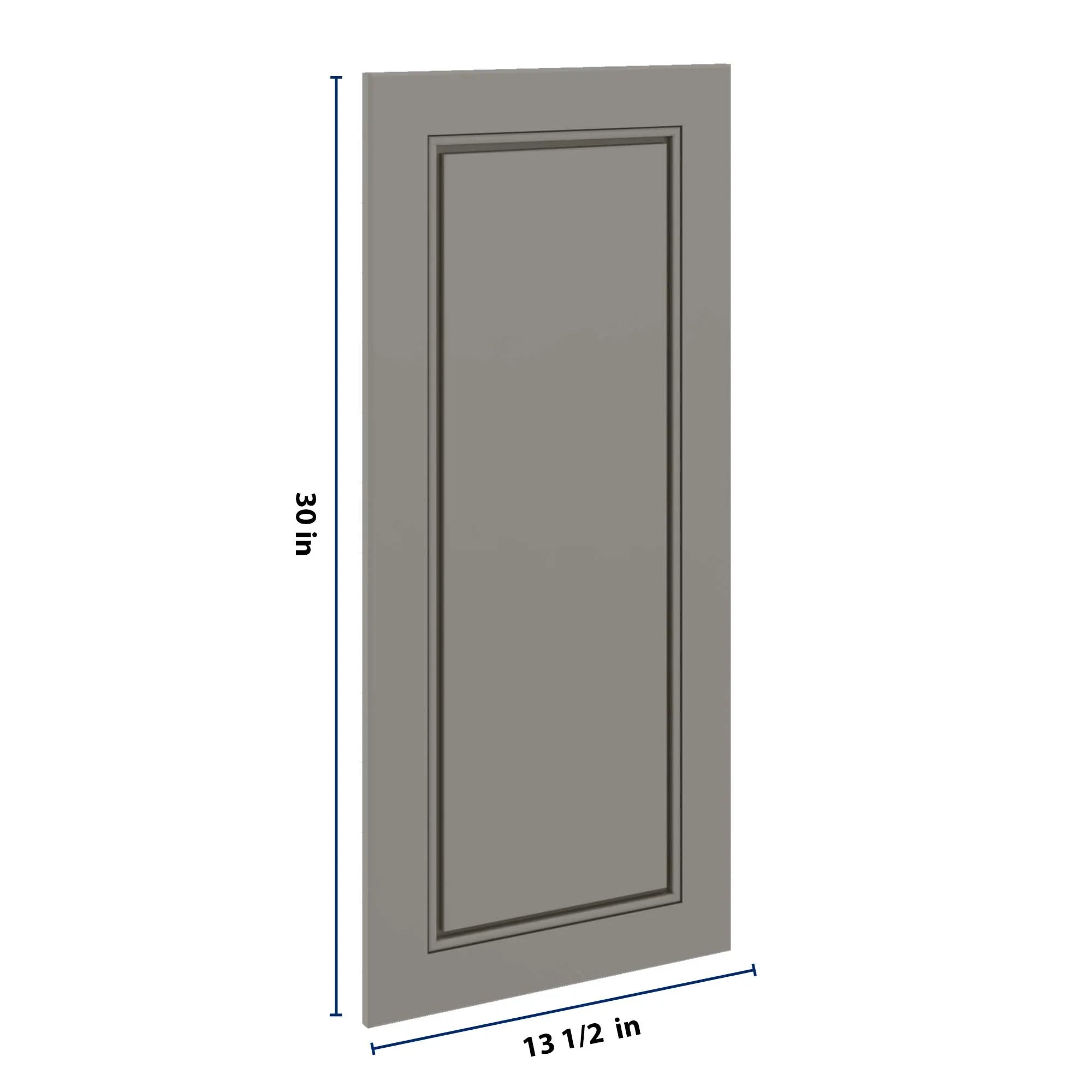 J&K Greige K3 Dummy Insert Door Panel 13 1/2" W x 30" H