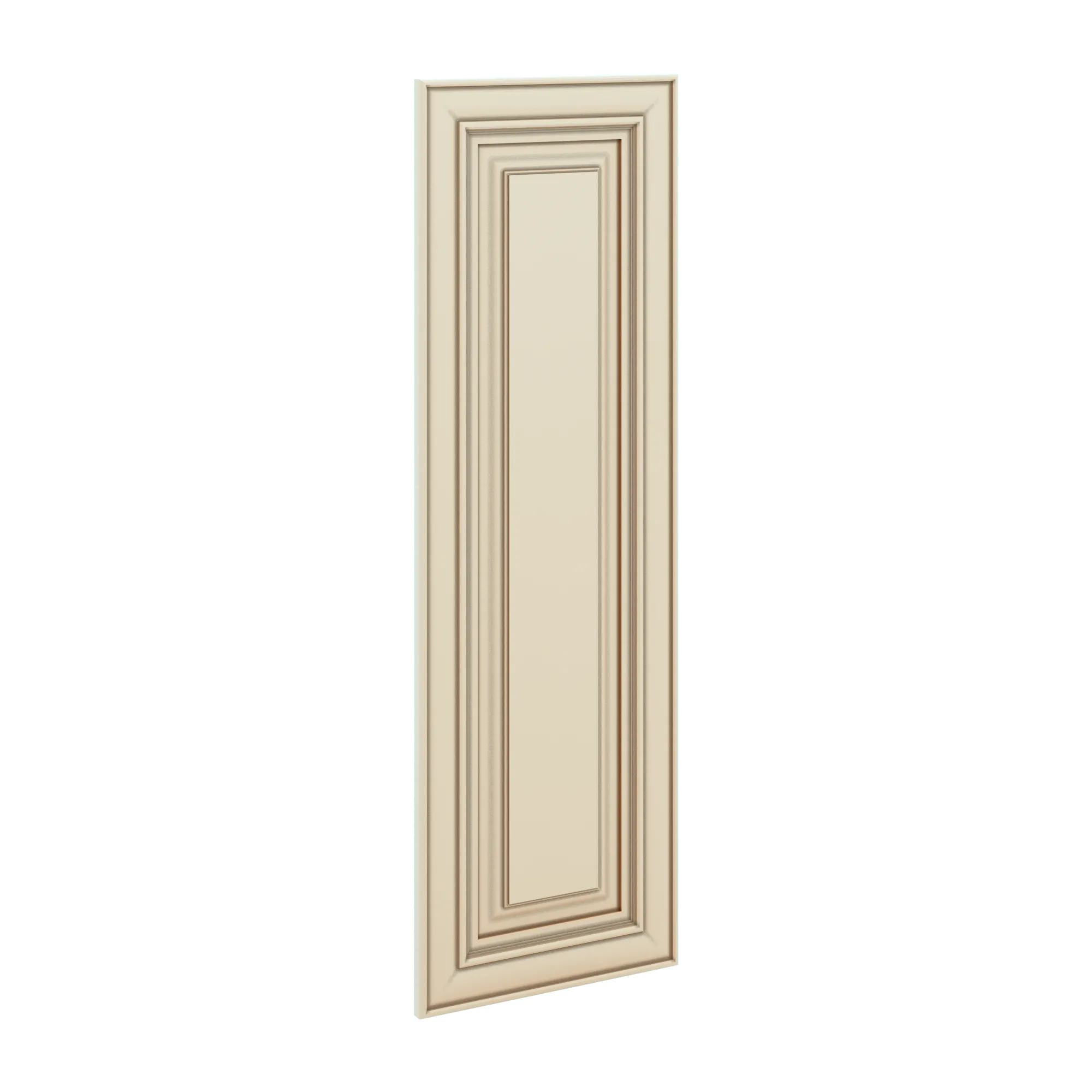 J&K Creme Glazed A7 Dummy Insert Door Panel 13 1/2" W x 42" H