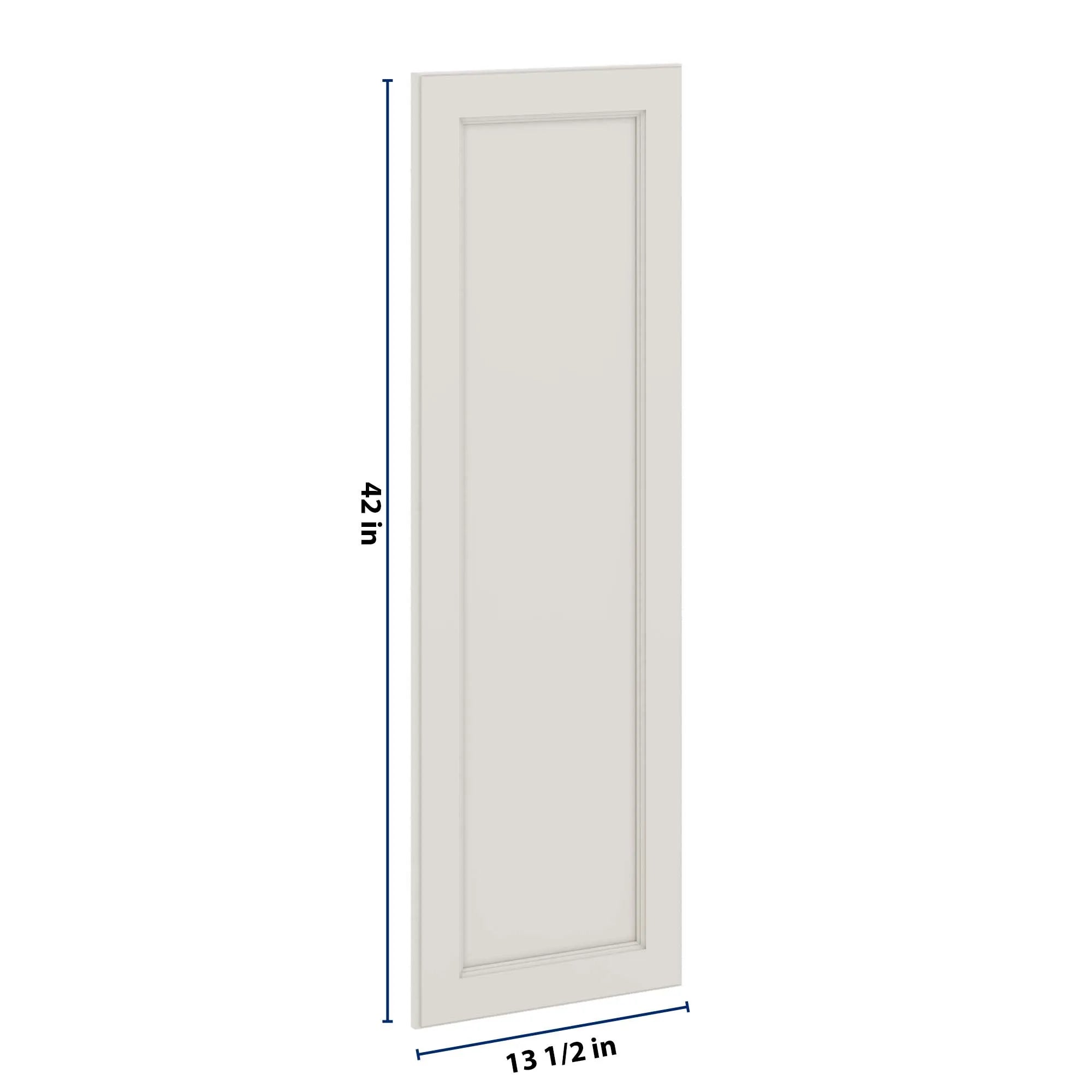 J&K Dove E1 Dummy Insert Door Panel 13 1/2" W x 42" H