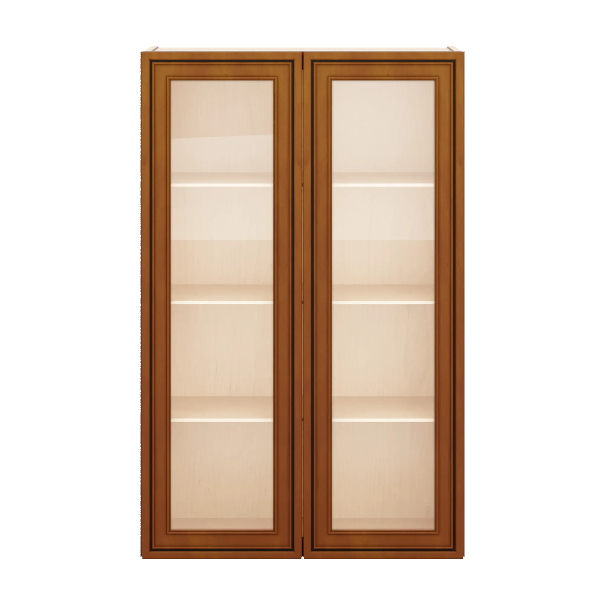 j k mocha glazed k10 wall glass cabinet 27 w x 42 h no glass insert