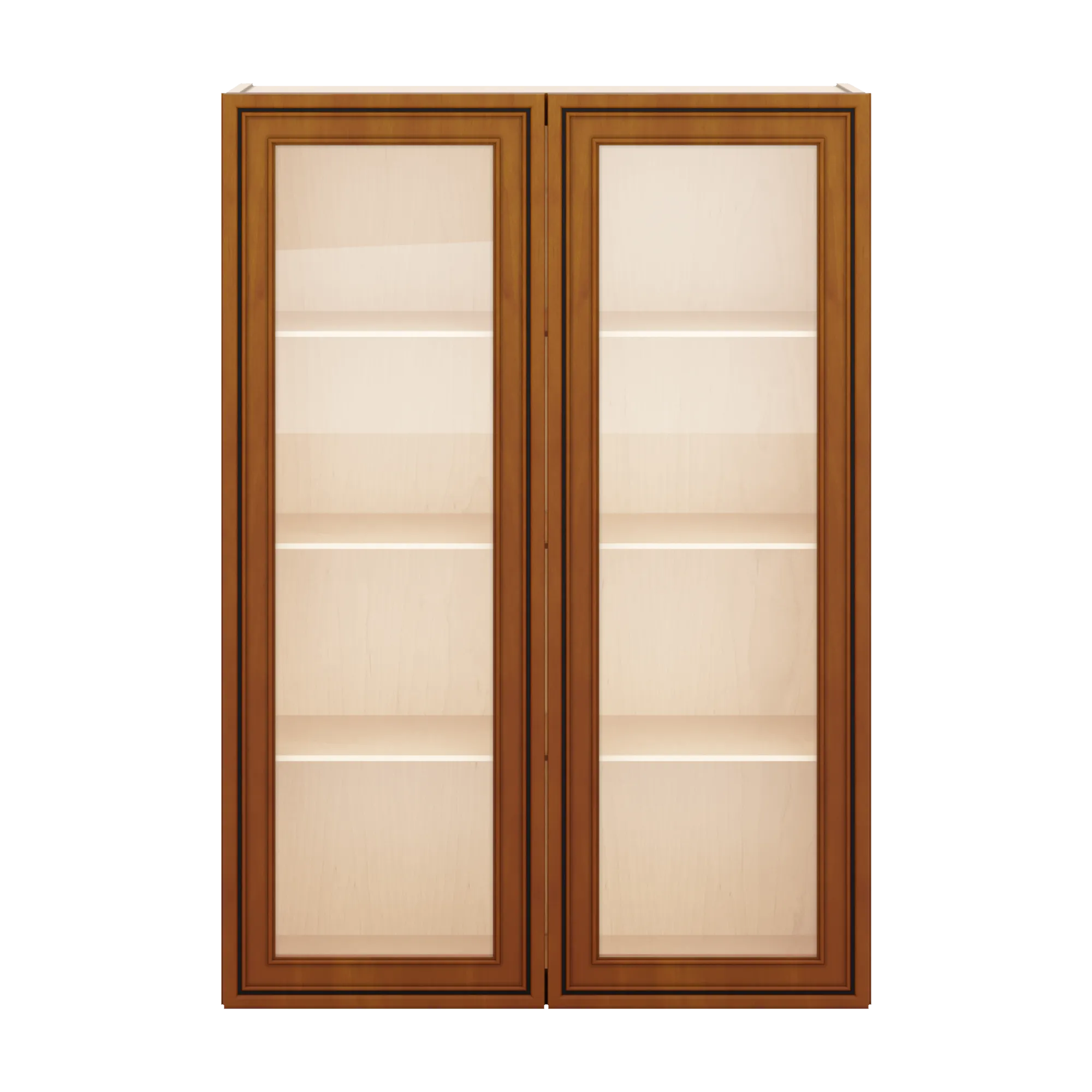 j k mocha glazed k10 wall glass cabinet 30 w x 42 h no glass insert