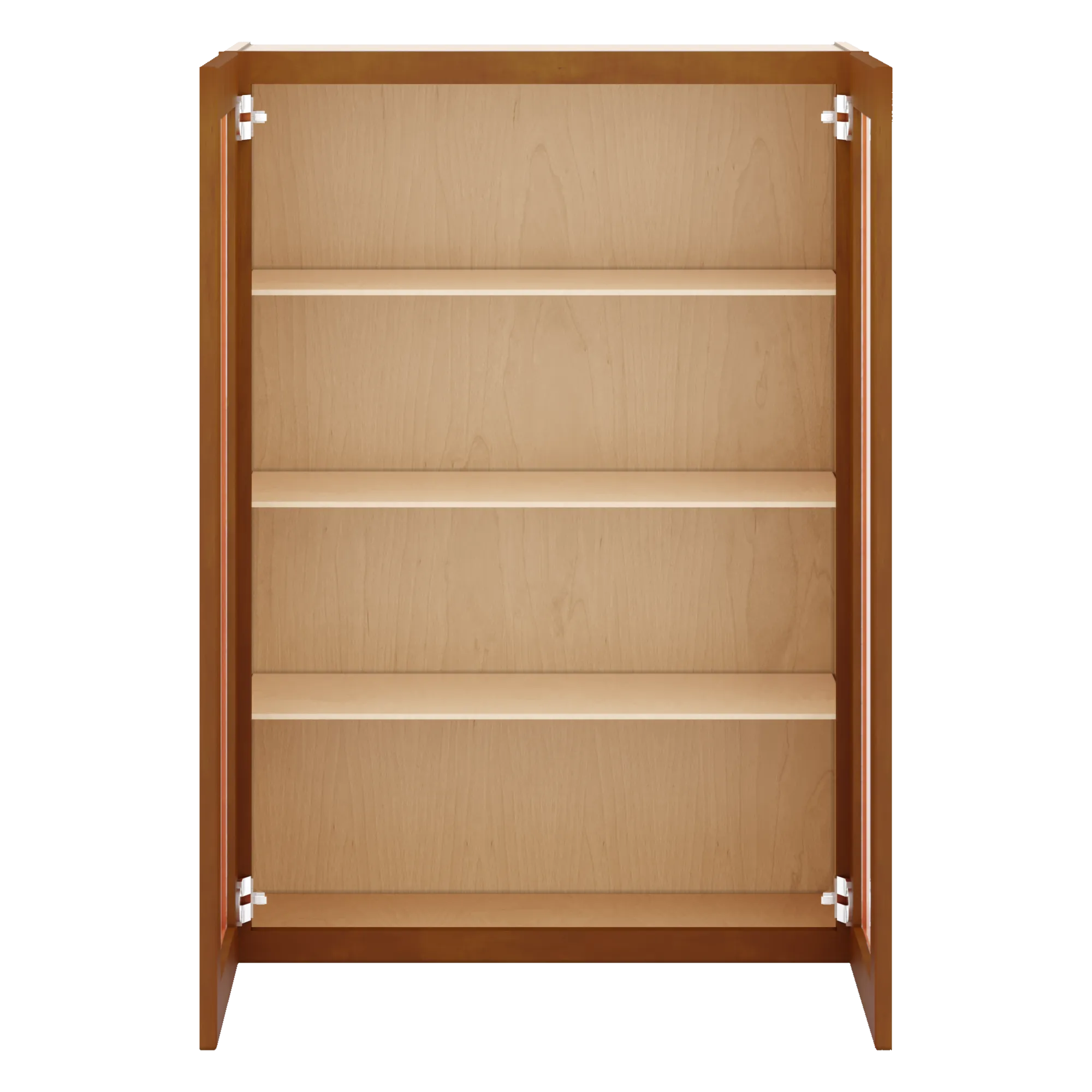 j k mocha glazed k10 wall glass cabinet 30 w x 42 h no glass insert