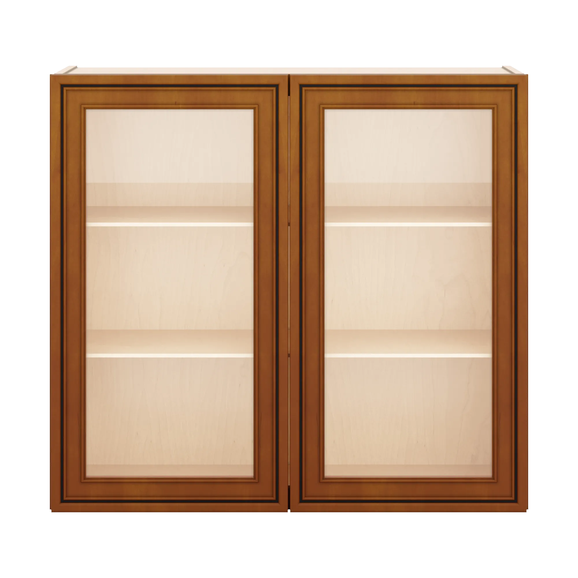 j k mocha glazed k10 wall glass cabinet 33 w x 30 h no glass insert
