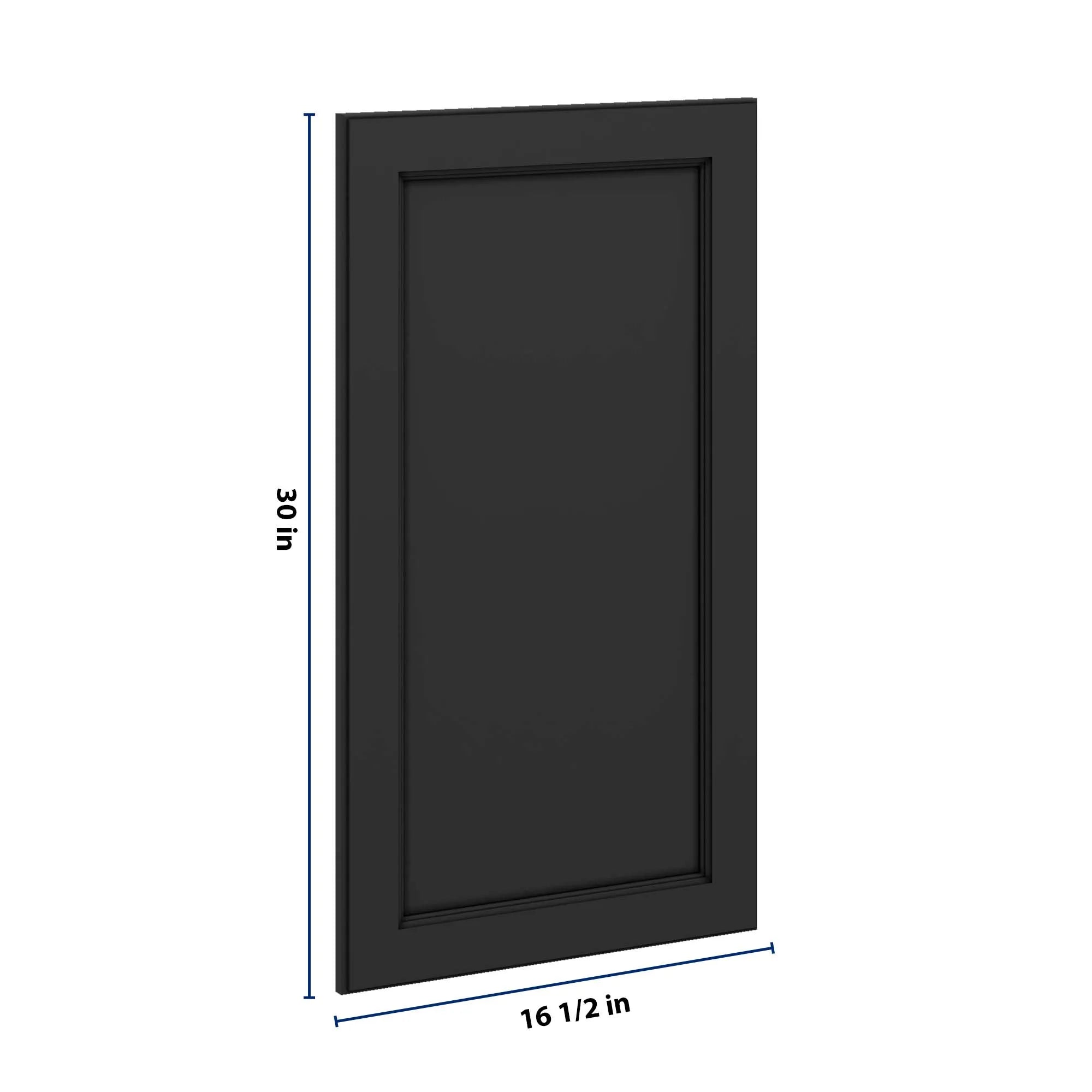 J&K Charcoal E2 Dummy Insert Door Panel 16 1/2" W x 30" H