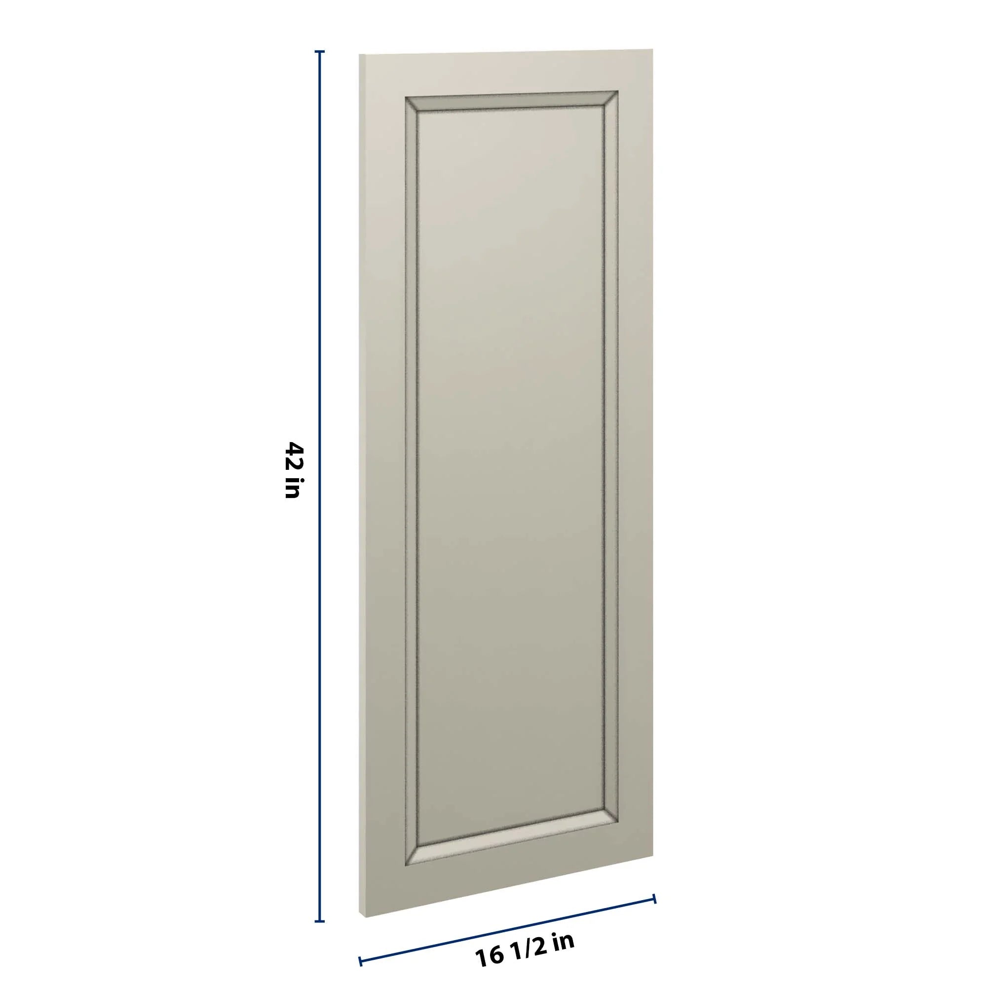 J&K Pebble B6 Dummy Insert Door Panel 16 1/2" W x 42" H