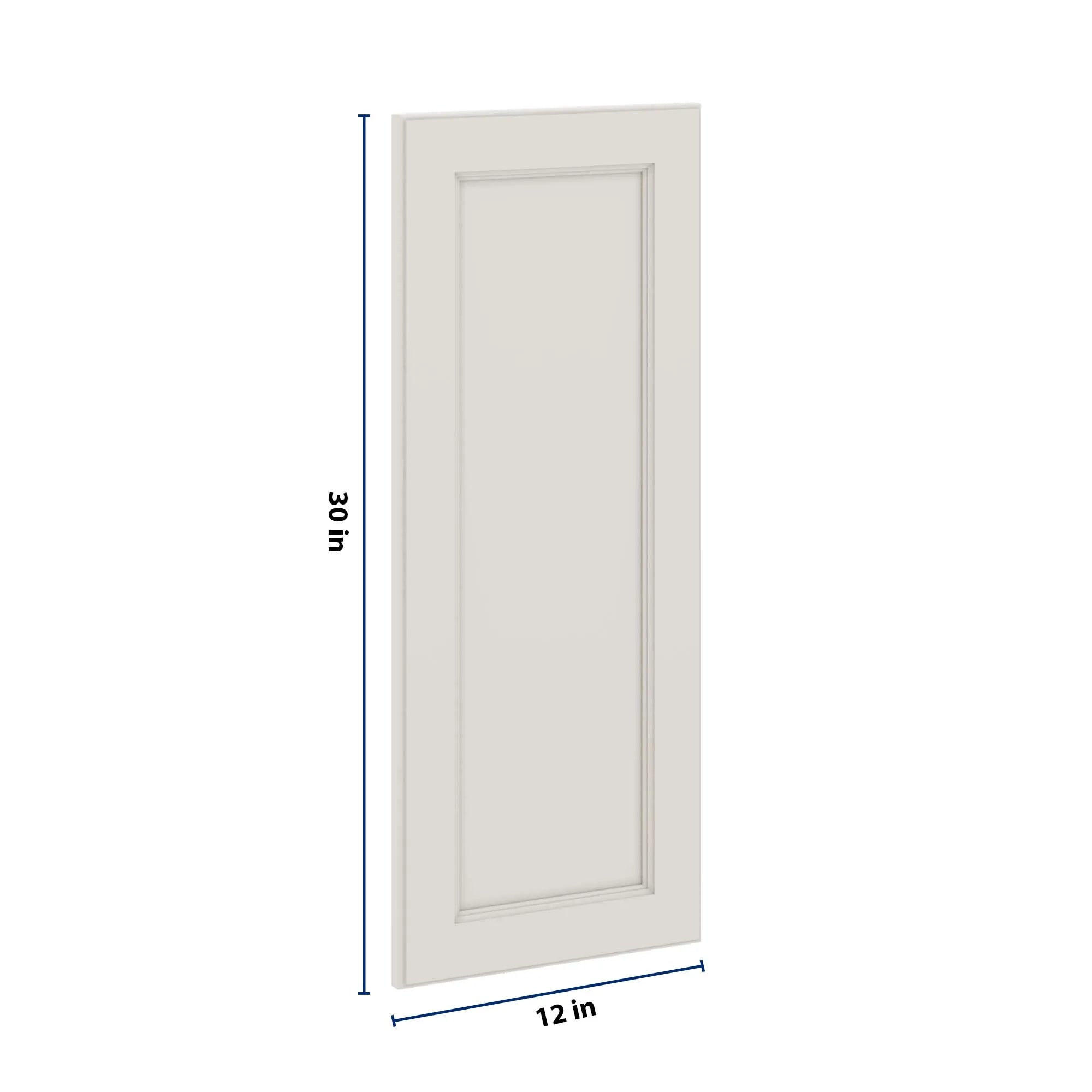 J&K Dove E1 Dummy Insert Door Glass 12" W x 30" H