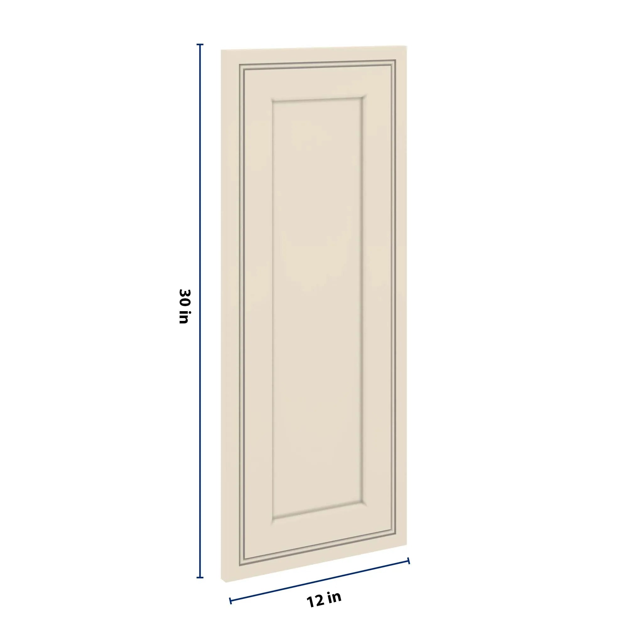 J&K Pearl Glazed H9 Dummy Insert Door Glass 12" W x 30" H