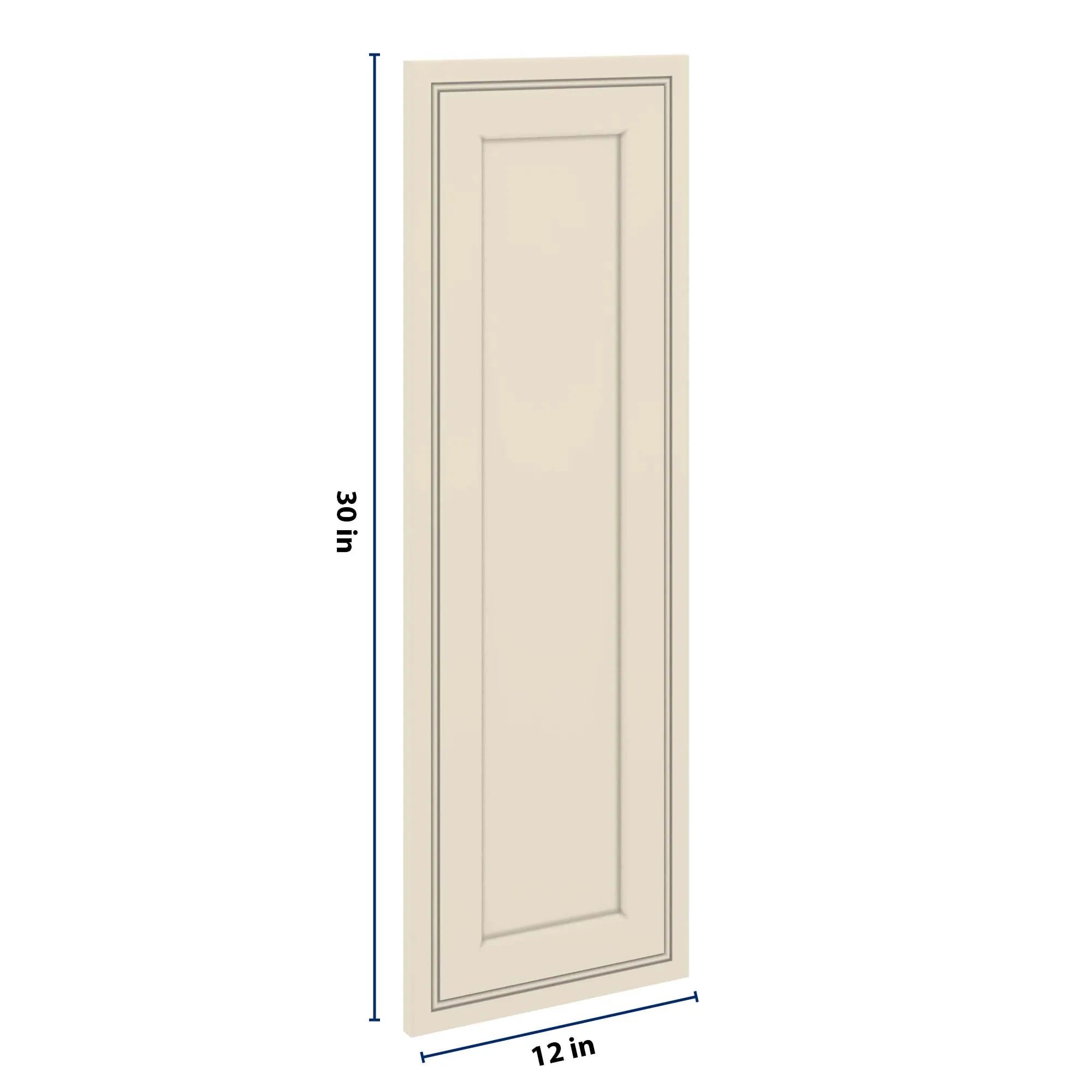 J&K Pearl Glazed H9 Dummy Insert Door Glass 12" W x 36" H