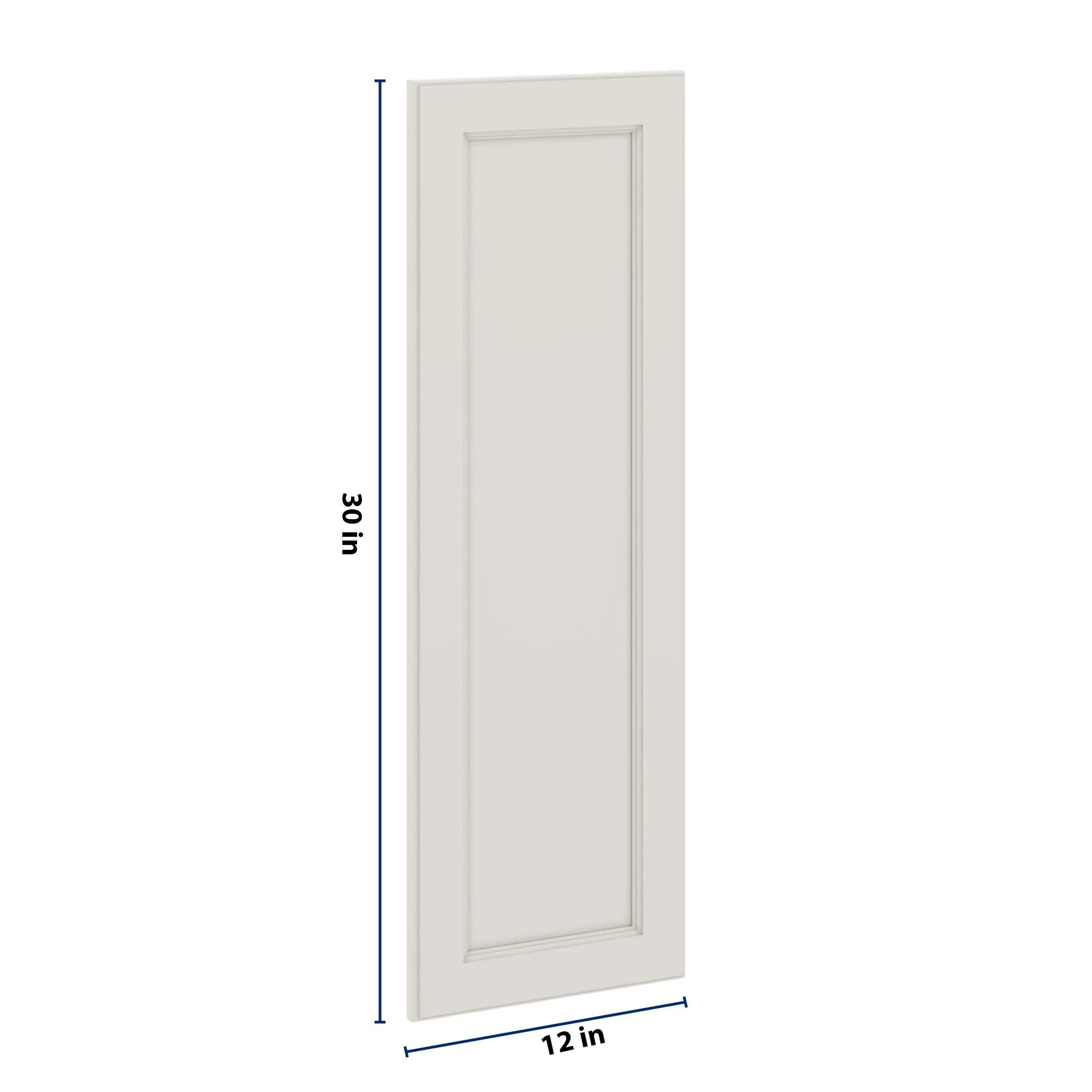 J&K Dove E1 Dummy Insert Door Glass 12" W x 36" H