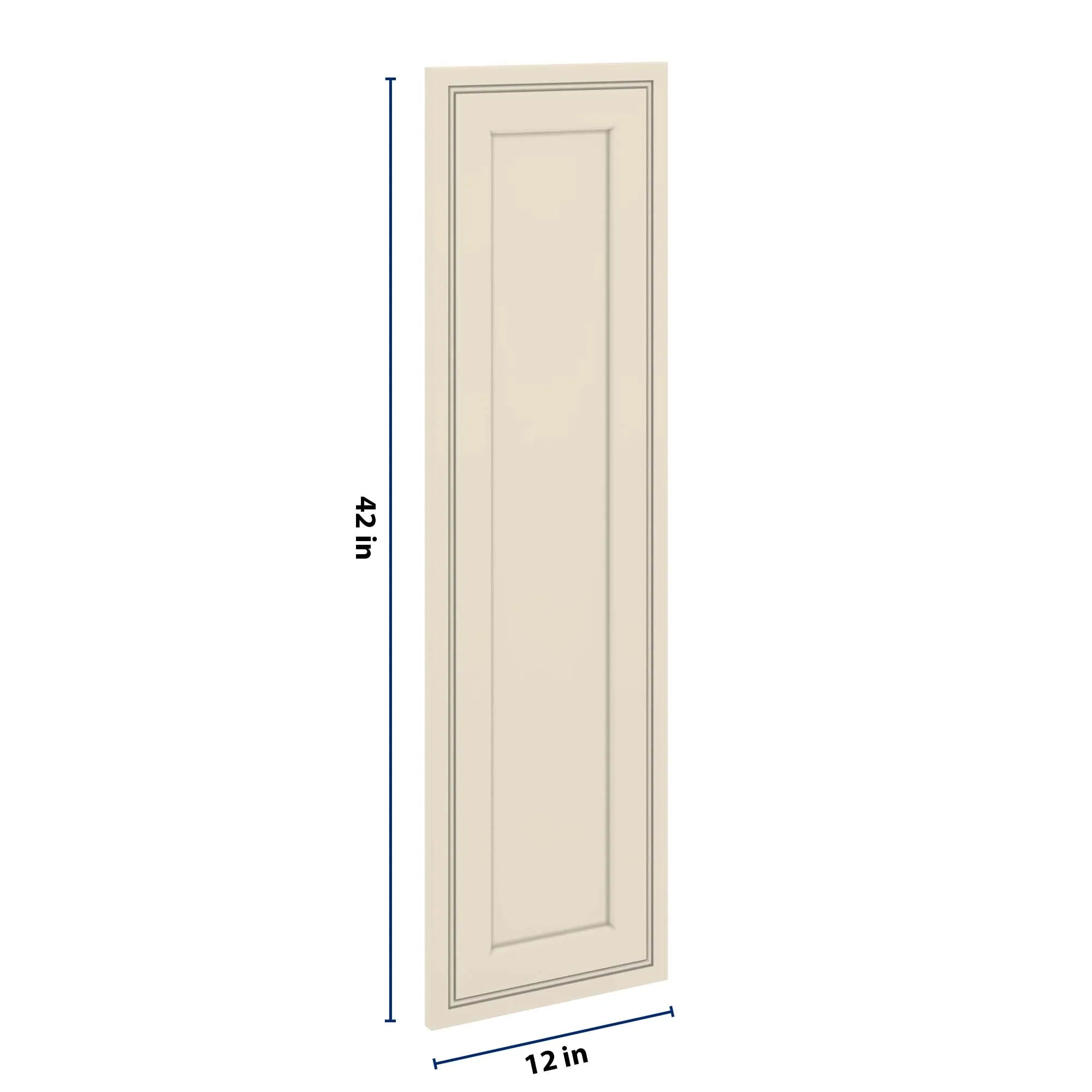 J&K Pearl Glazed H9 Dummy Insert Door Glass 12" W x 42" H