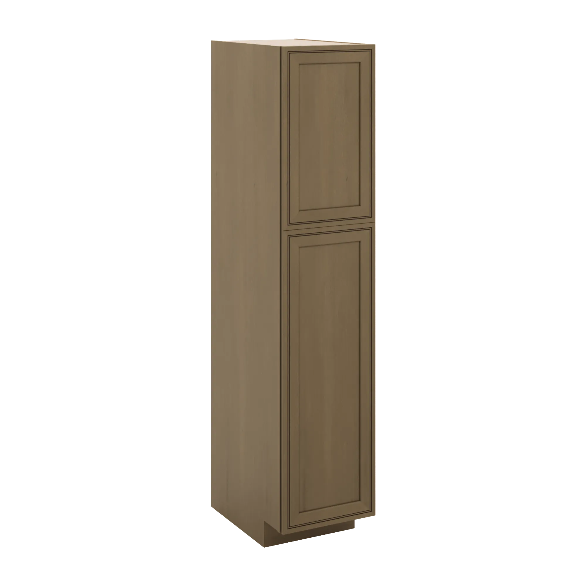 J&K Hazel H8 Pantry w/Roll-Out Trays 18" W x 84" H x 27" D