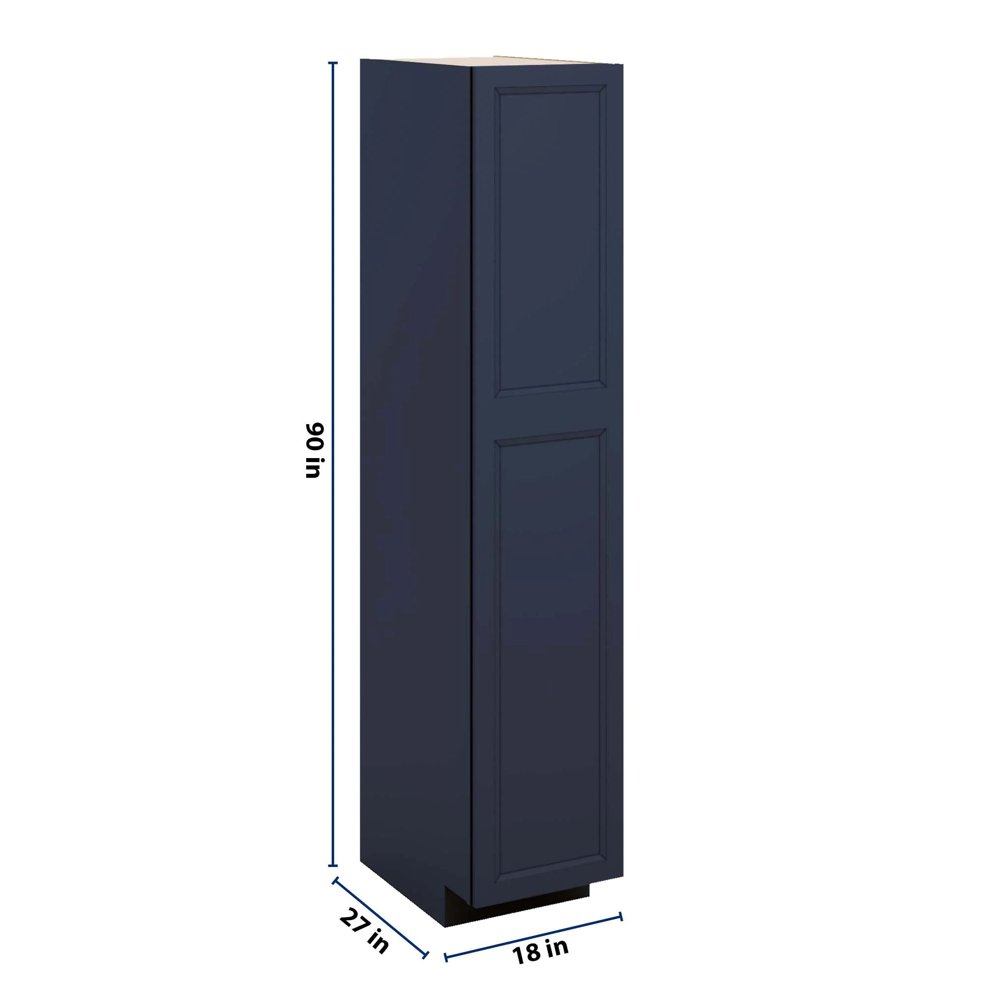 J&K Naval B7 Pantry w/Roll-Out Trays 18" W x 90" H x 27" D