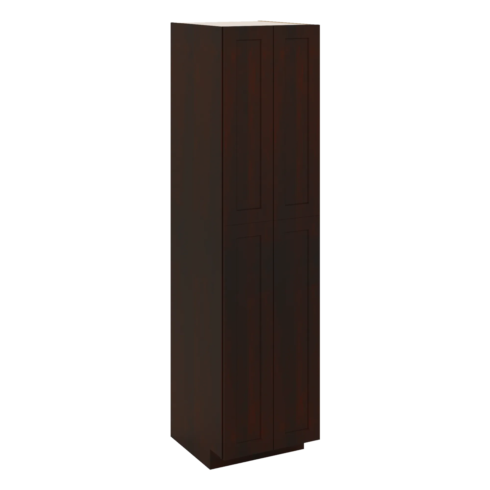 J&K Java Coffee S1 Pantry w/Roll-Out Trays 24" W x 96" H x 27" D
