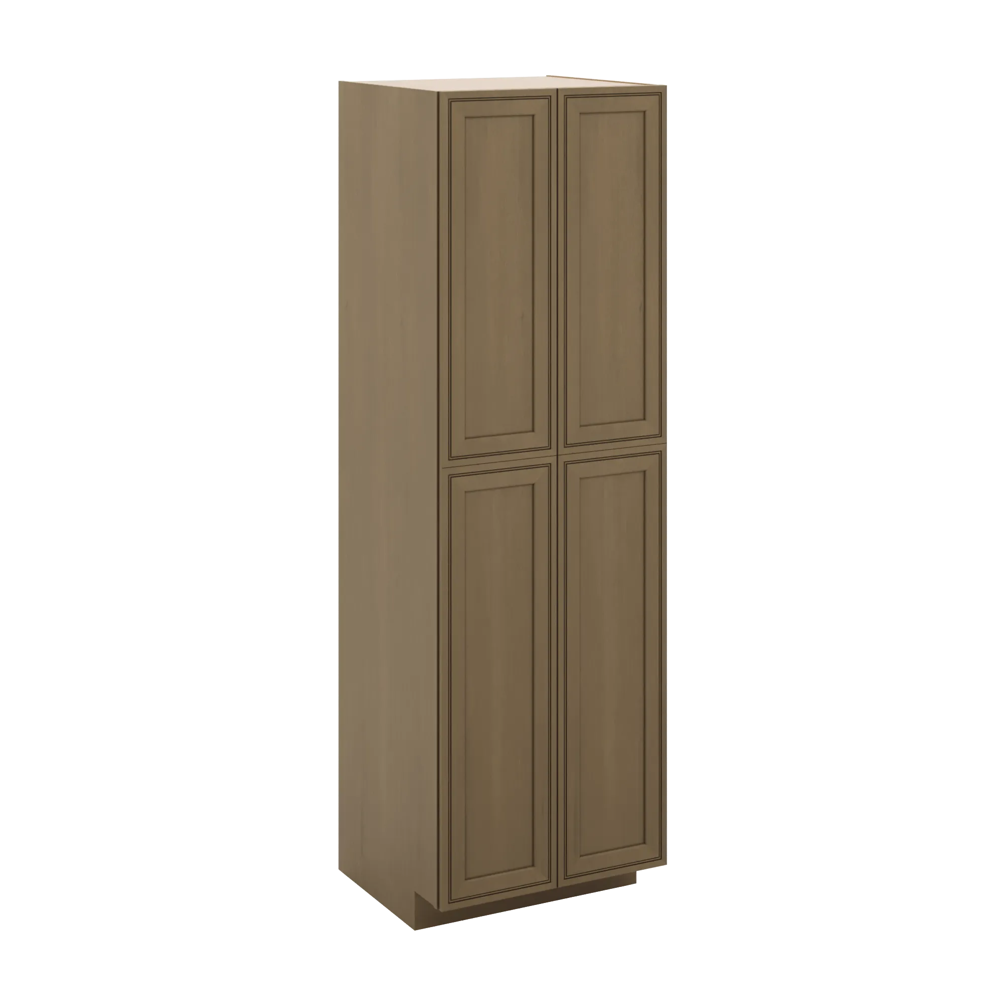 J&K Hazel H8 Pantry w/Roll-Out Trays 30" W x 96" H x 27" D
