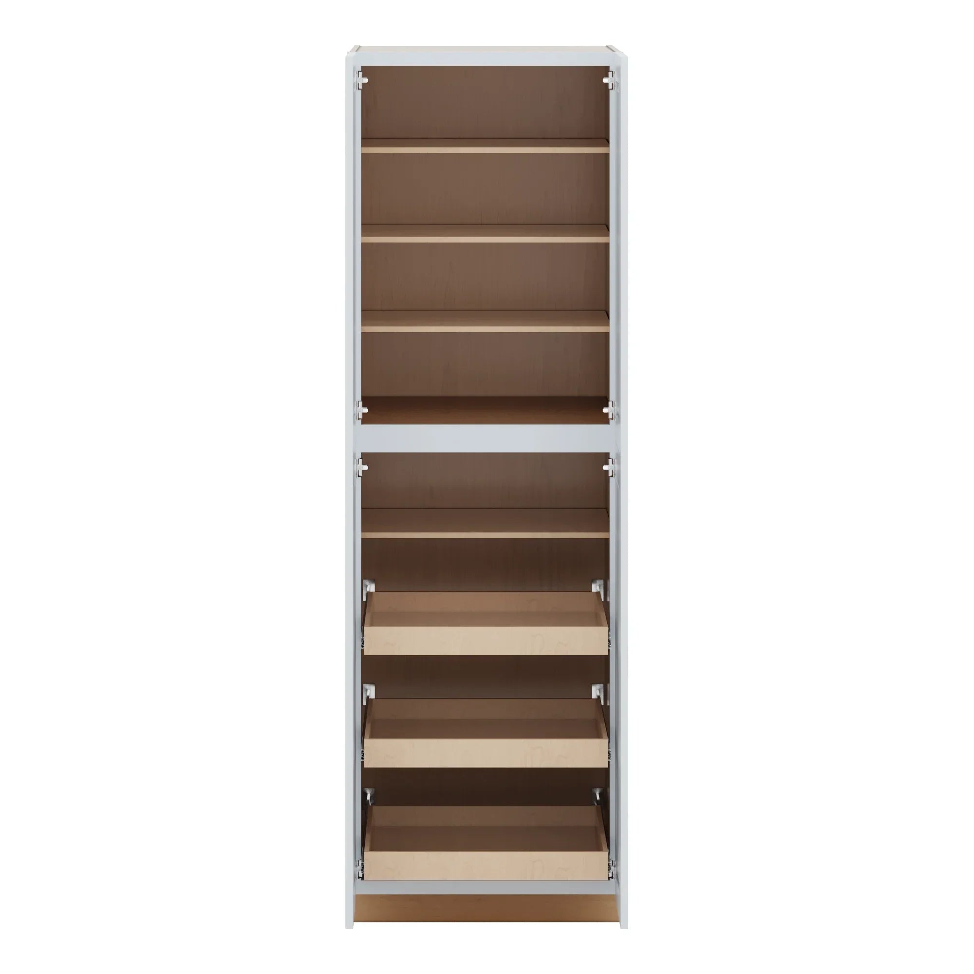 Roll Out Trays 30" W x 96" H x 27" D