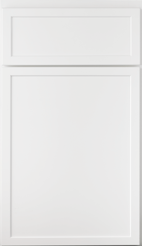 Wolf Classic Waverly White Paint Shaker White Door Sample