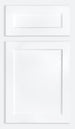 Fabuwood Quest Metro Frost Recessed Panel White Door Sample
