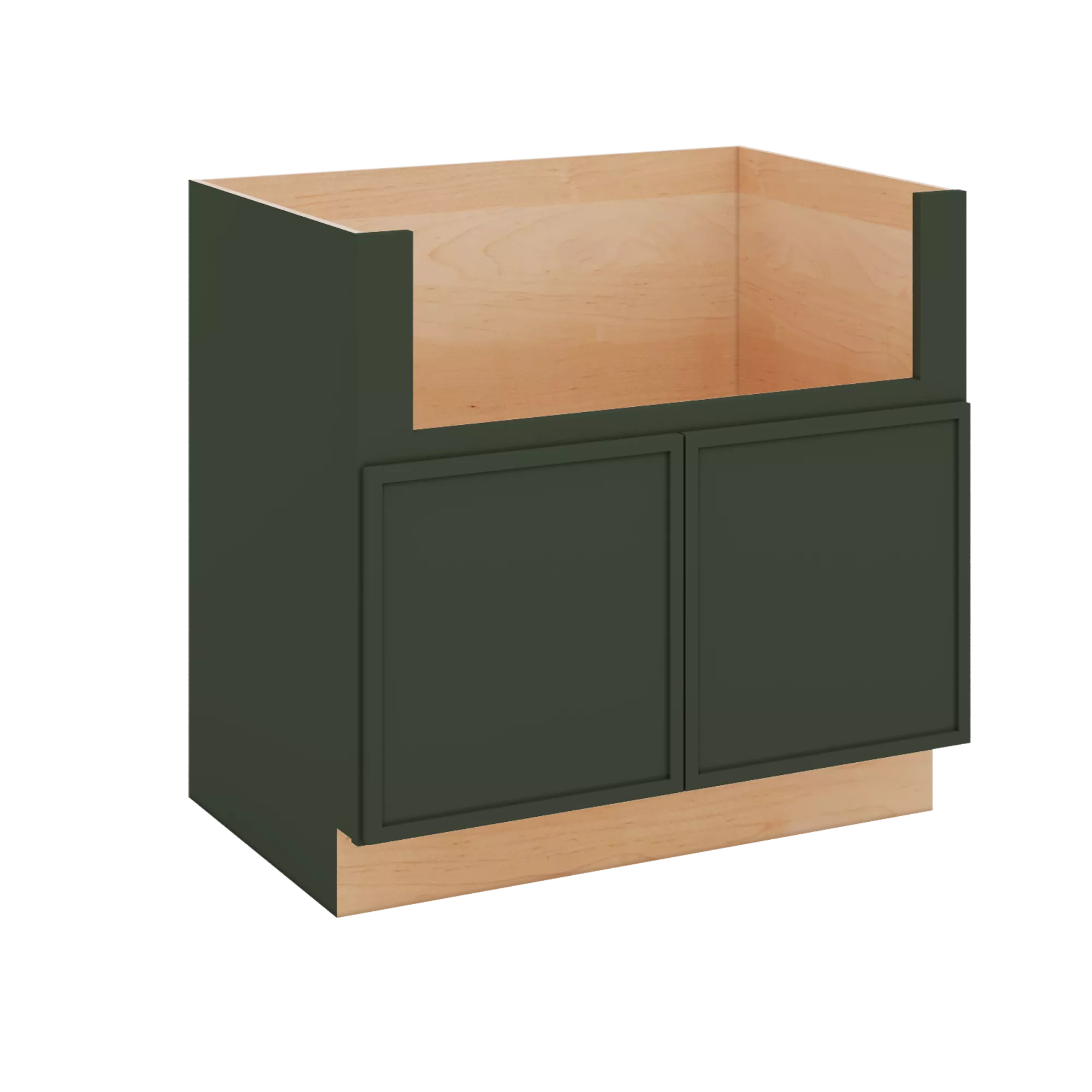 Modernform Cabinet Slim Sage Green 36" W X 34 1/2" H X 24" D Farm Sink Base Cabinet