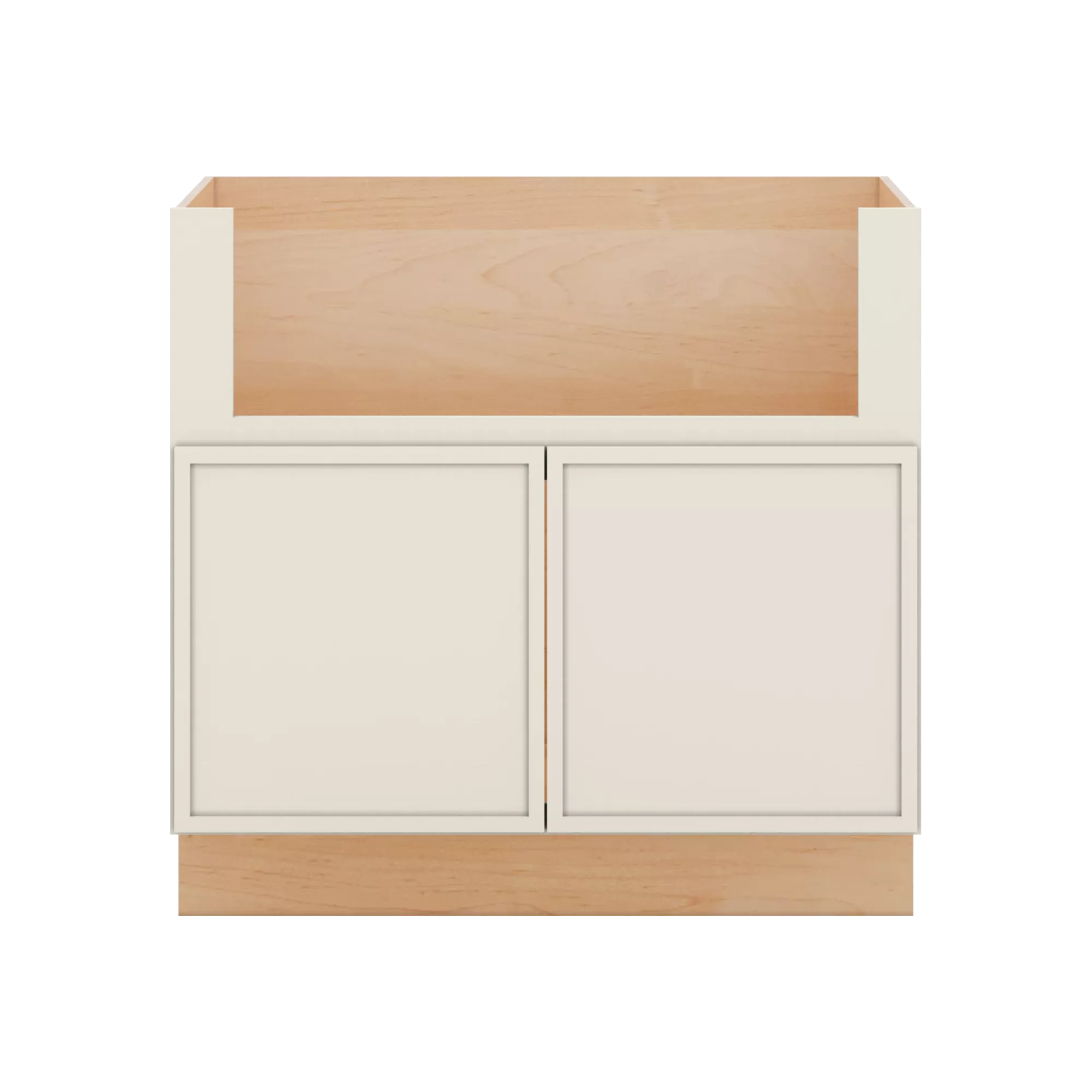 Modernform Cabinet Slim Dove White 36" W X 34 1/2" H X 24" D Farm Sink Base Cabinet